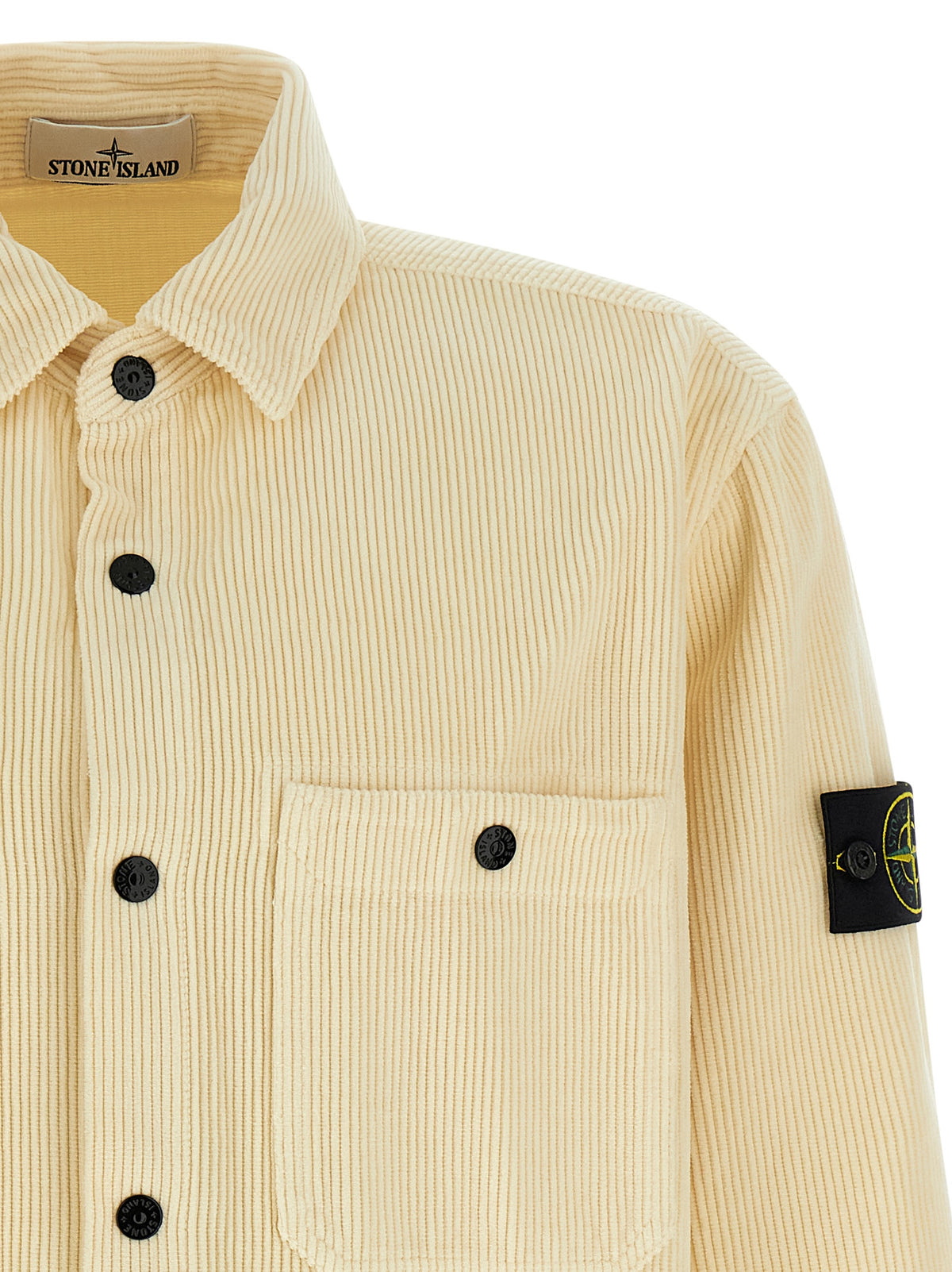 Stone Island Beige Cotton Blouse