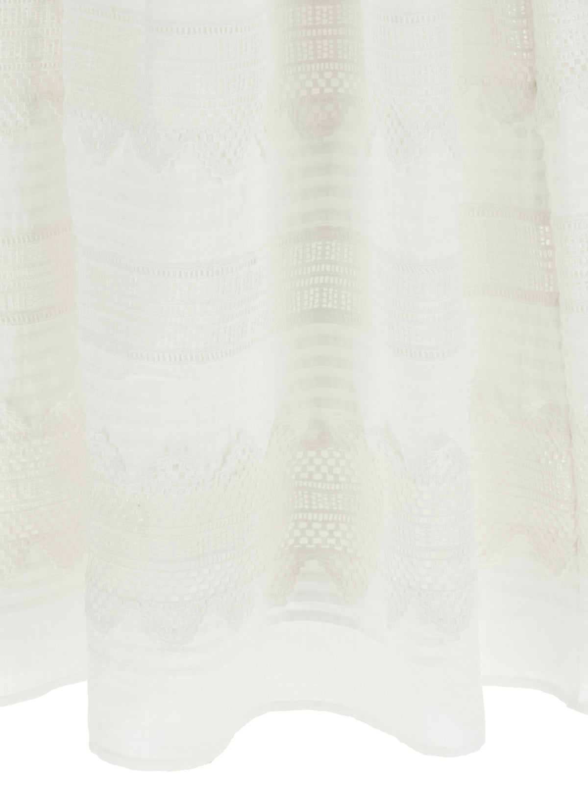 Polo Ralph Lauren White Cotton Midi Dress