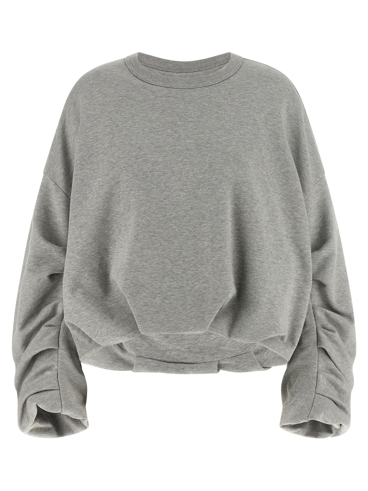 Dries Van Noten Gray Cotton Sweatshirt