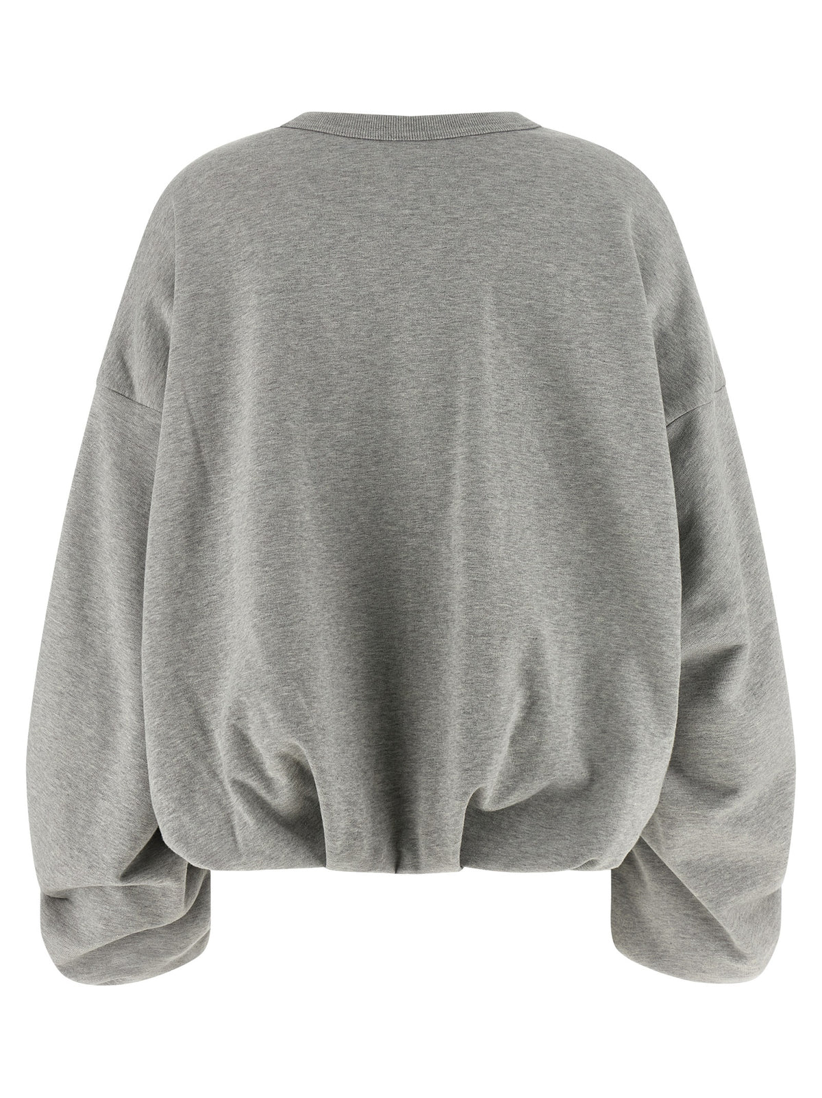 Dries Van Noten Gray Cotton Sweatshirt