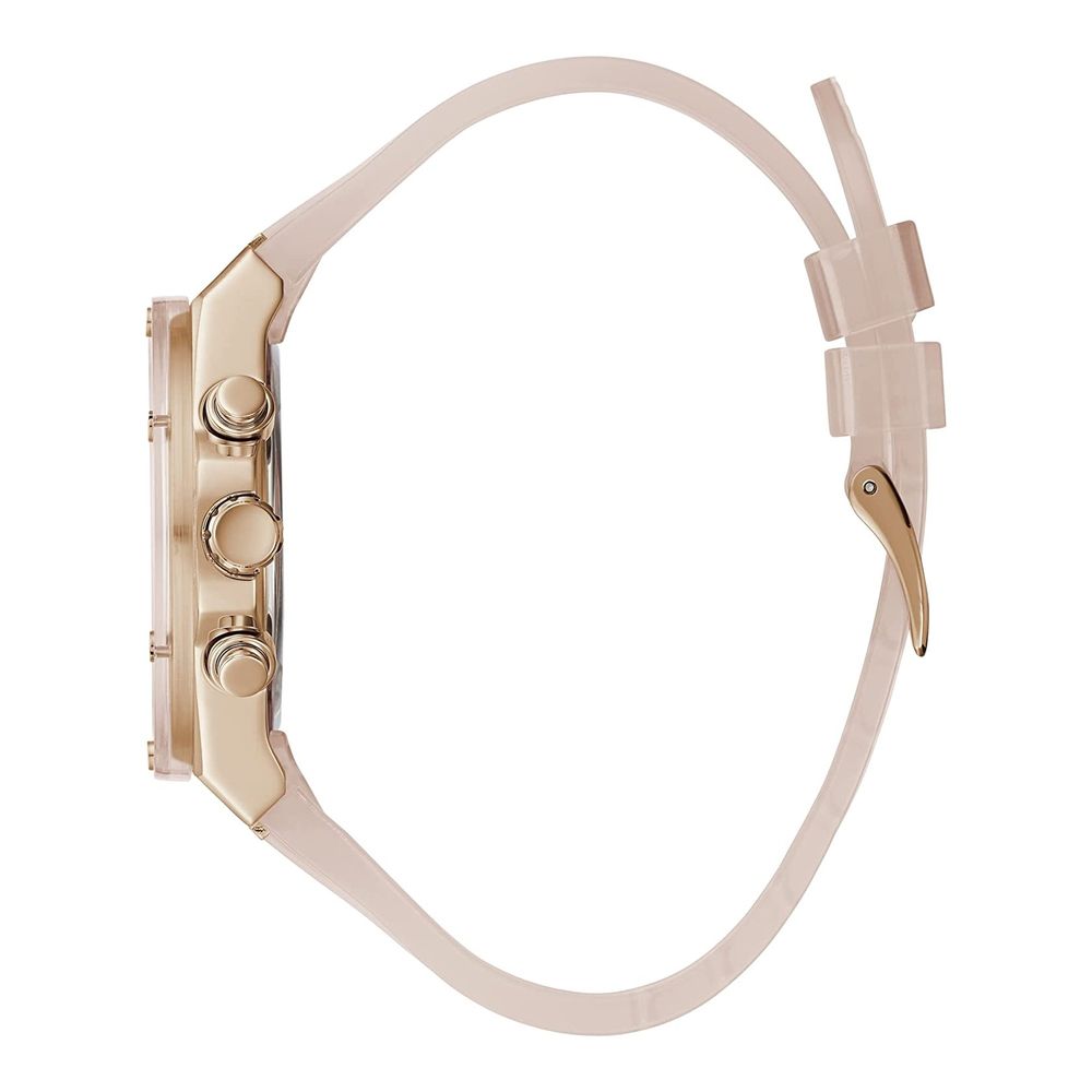 Guess Multicolor Rubber Dress Watch