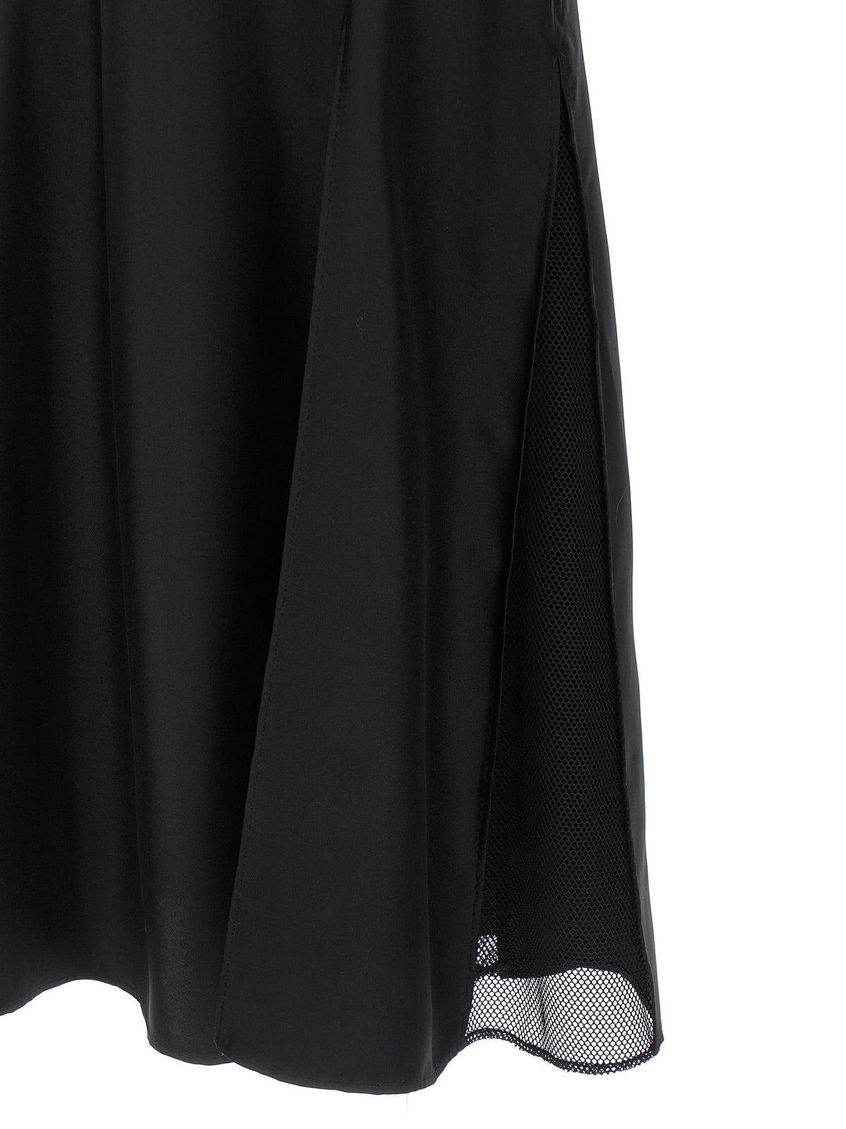 Loulou De Saison Black Silk Midi Dress