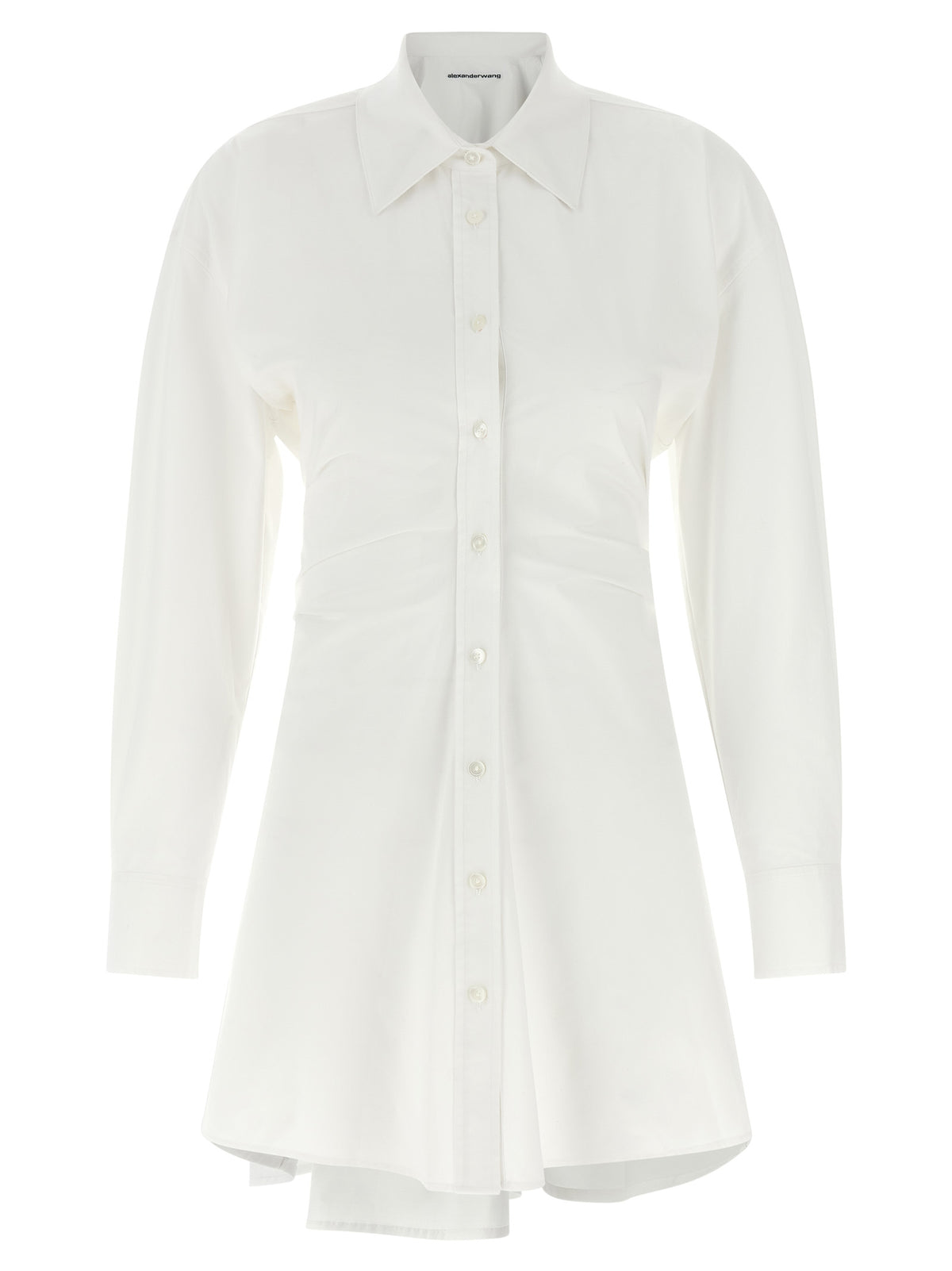 Alexander Wang White Cotton Short Dress