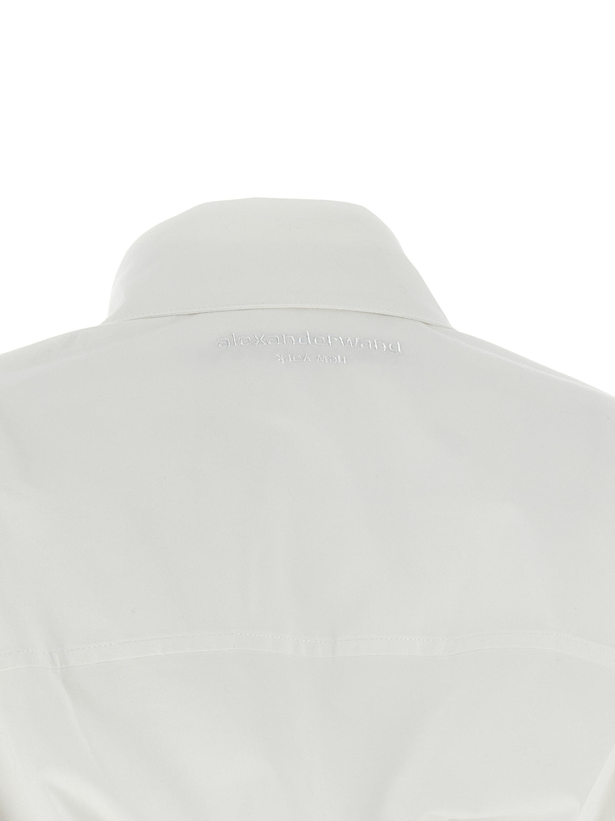 Alexander Wang White Cotton Short Dress