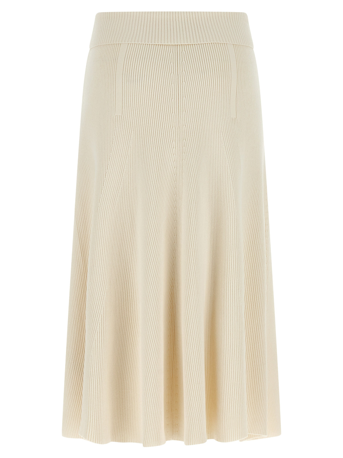 Zimmermann Beige Viscose Midi Skirt