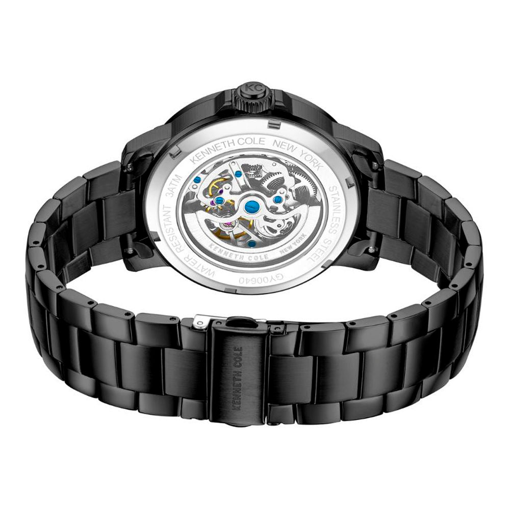 Kenneth Cole Gray Stainless Steel Dress Watch