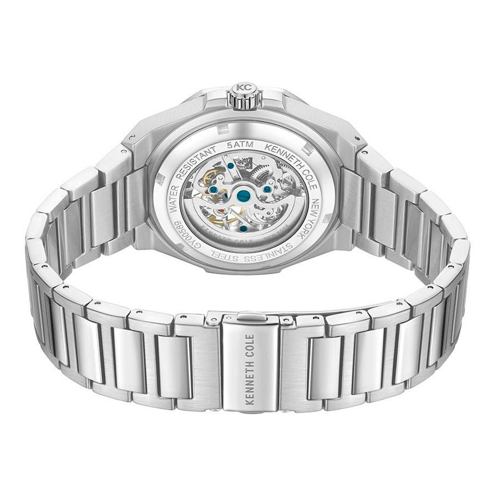 Kenneth Cole Gray Stainless Steel Dress Watch