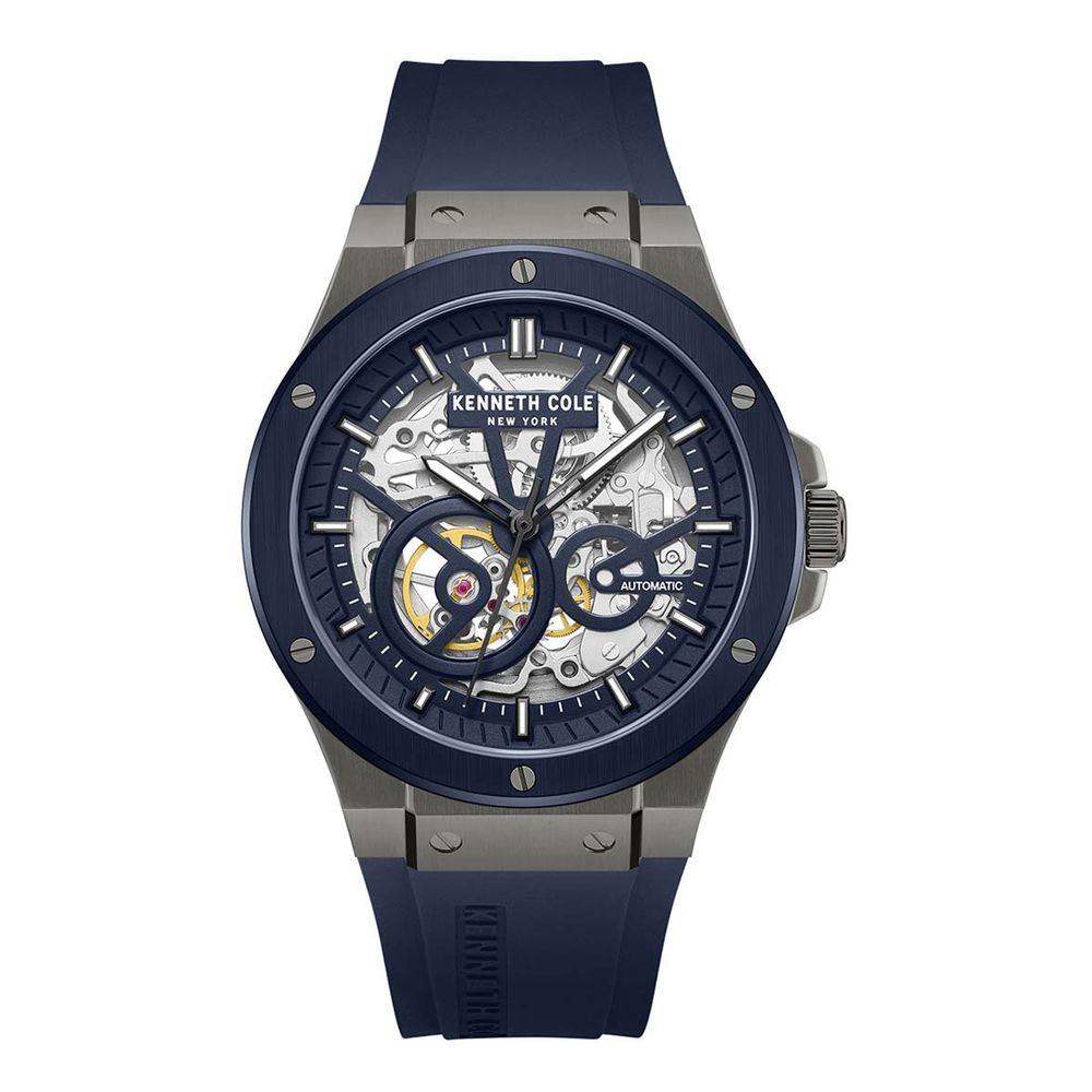 Kenneth Cole Blue Synthetic Bracelet Watch