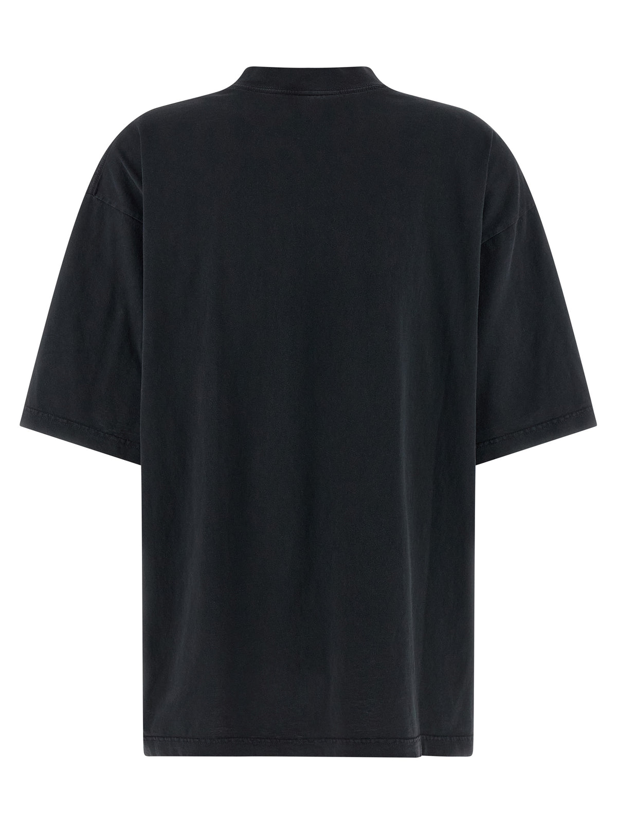 Balenciaga Black Cotton T-Shirt