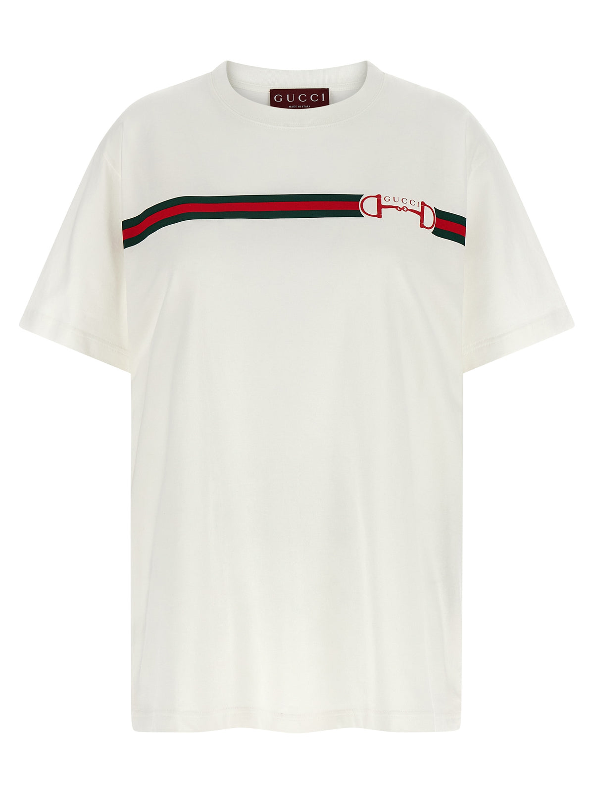 Gucci White Cotton T-Shirt