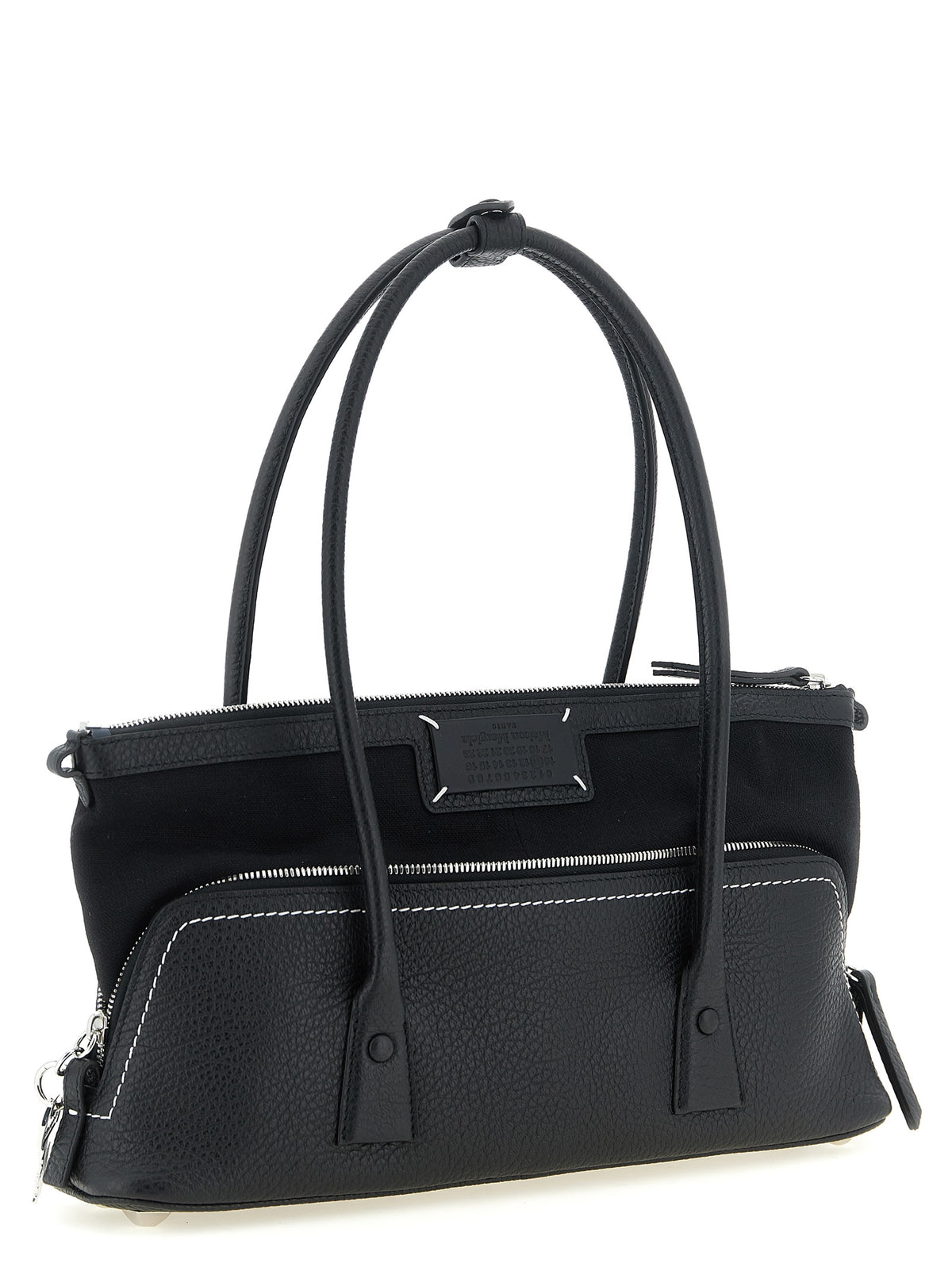 Maison Margiela Black Calfskin Shoulder Bag