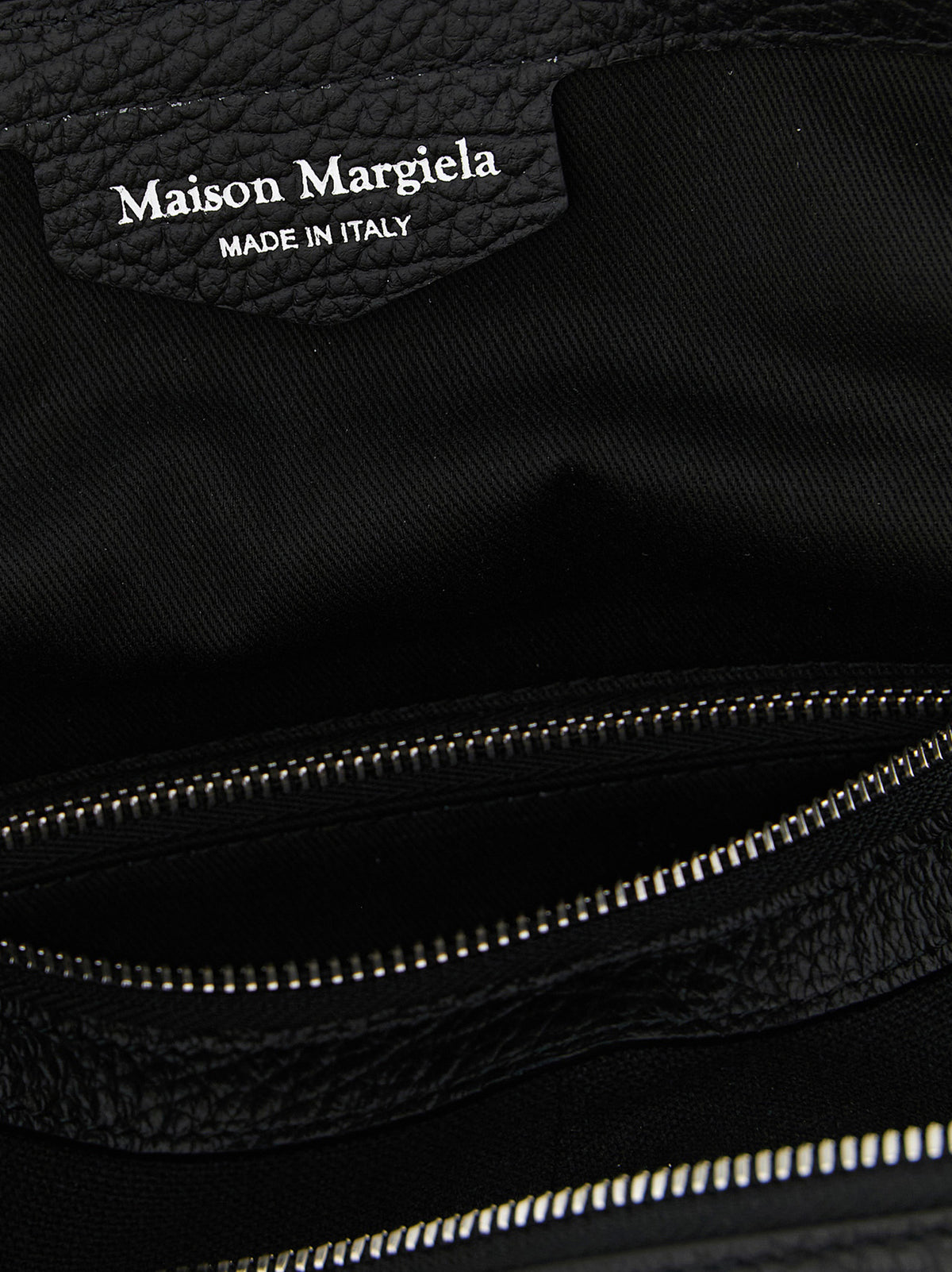 Maison Margiela Black Calfskin Shoulder Bag