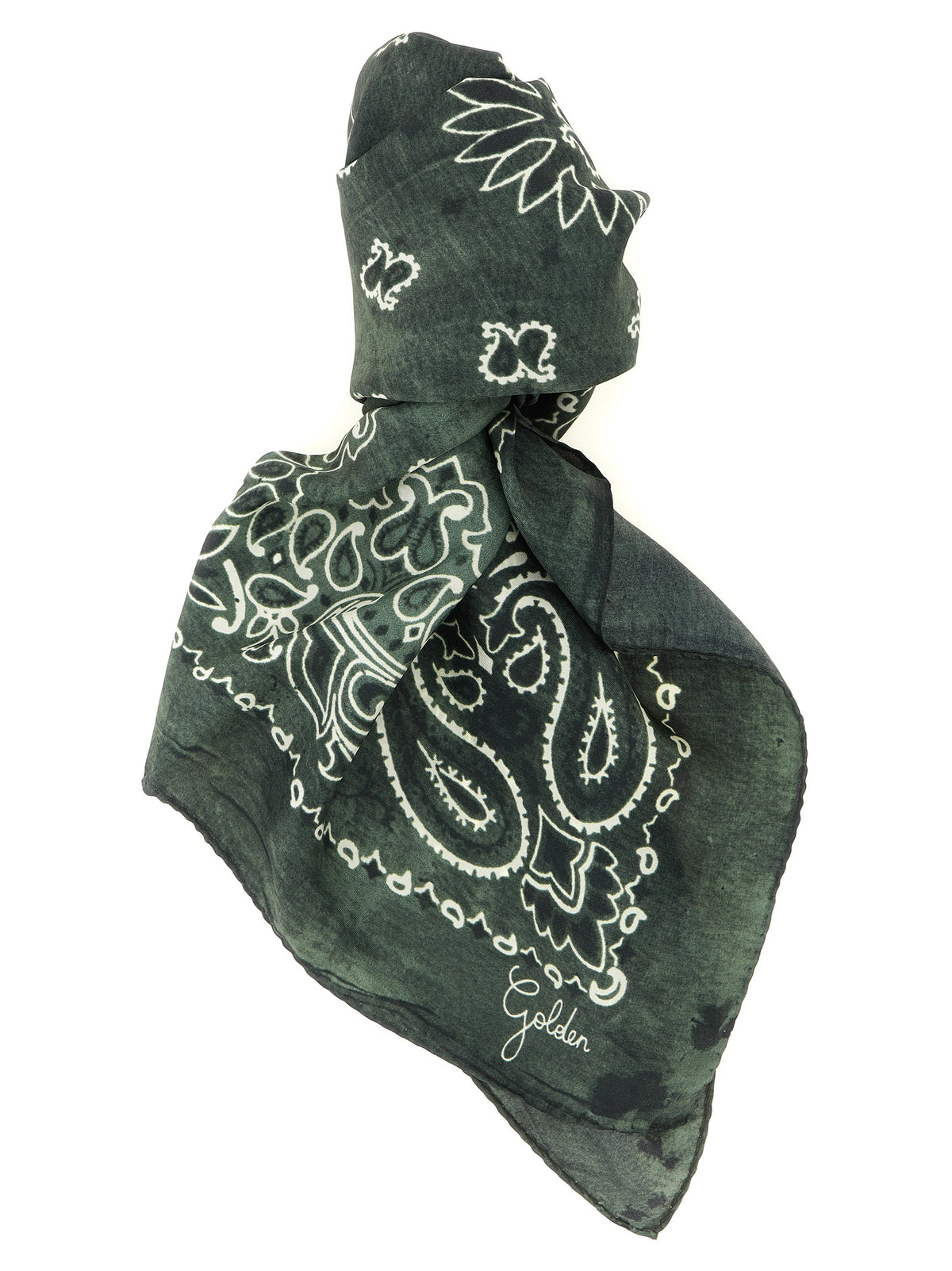 Golden Goose Bicolor Silk Foulard