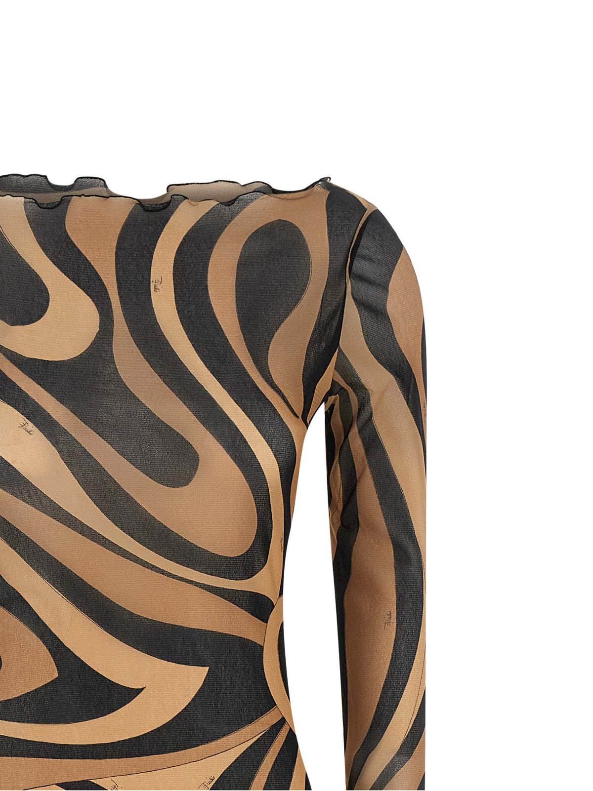 Emilio Pucci Multicolor Polyamide Long Dress