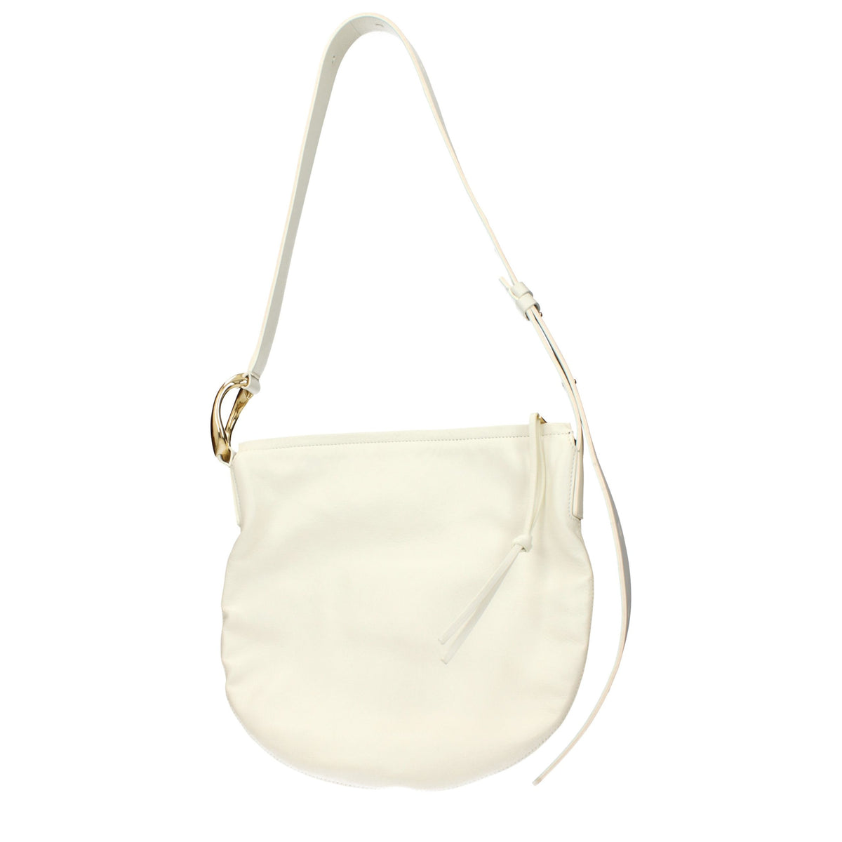 Jil Sander Beige Leather Crossbody Bag