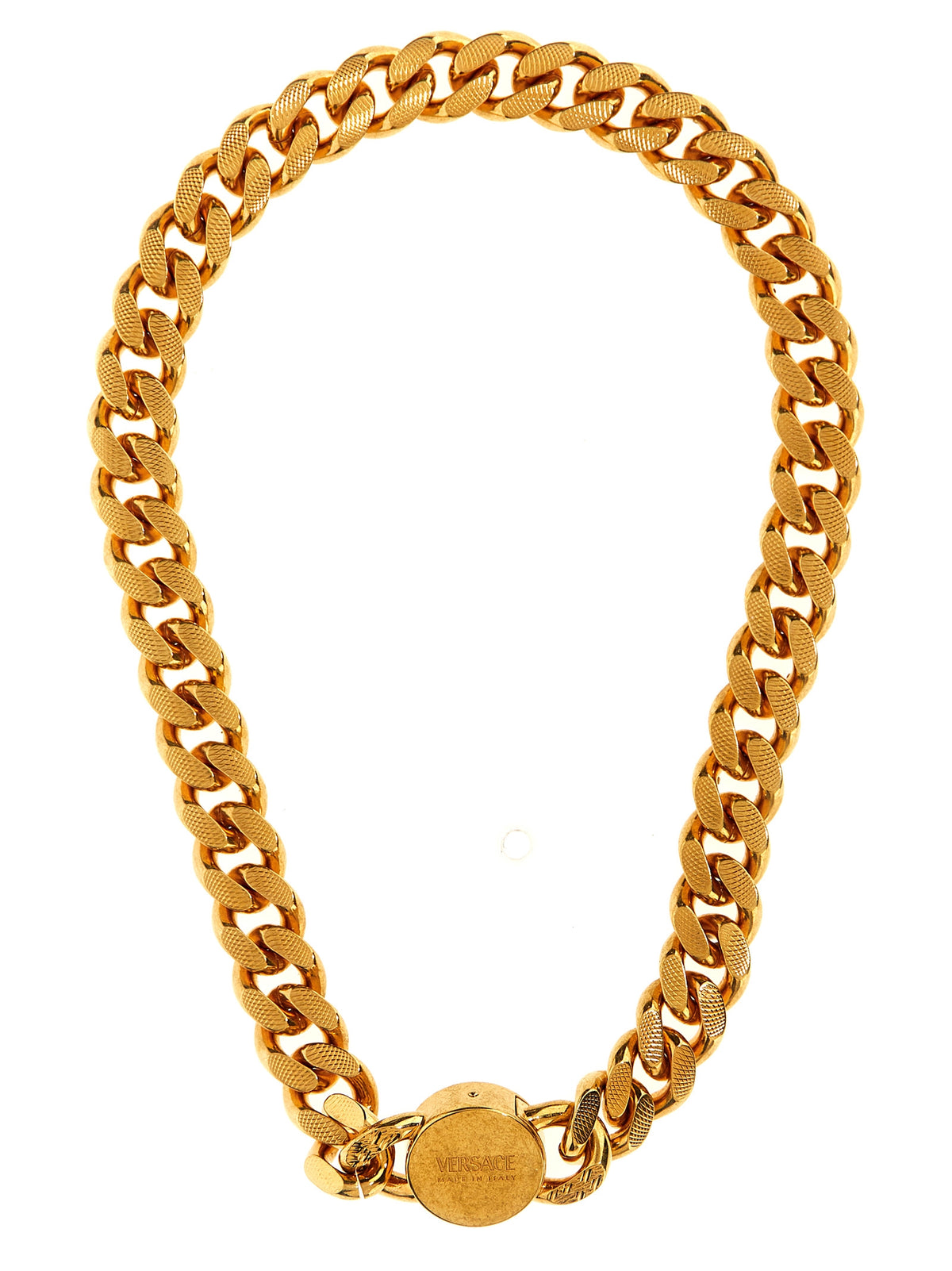 Versace Gold Metal Necklace