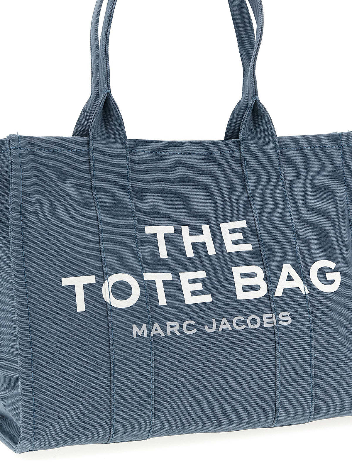Marc Jacobs Blue Cotton Tote Bag