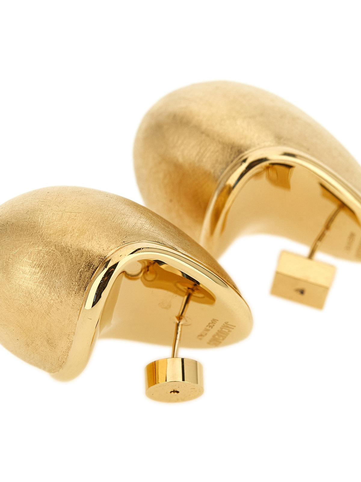 Jacquemus Gold Copper Earrings