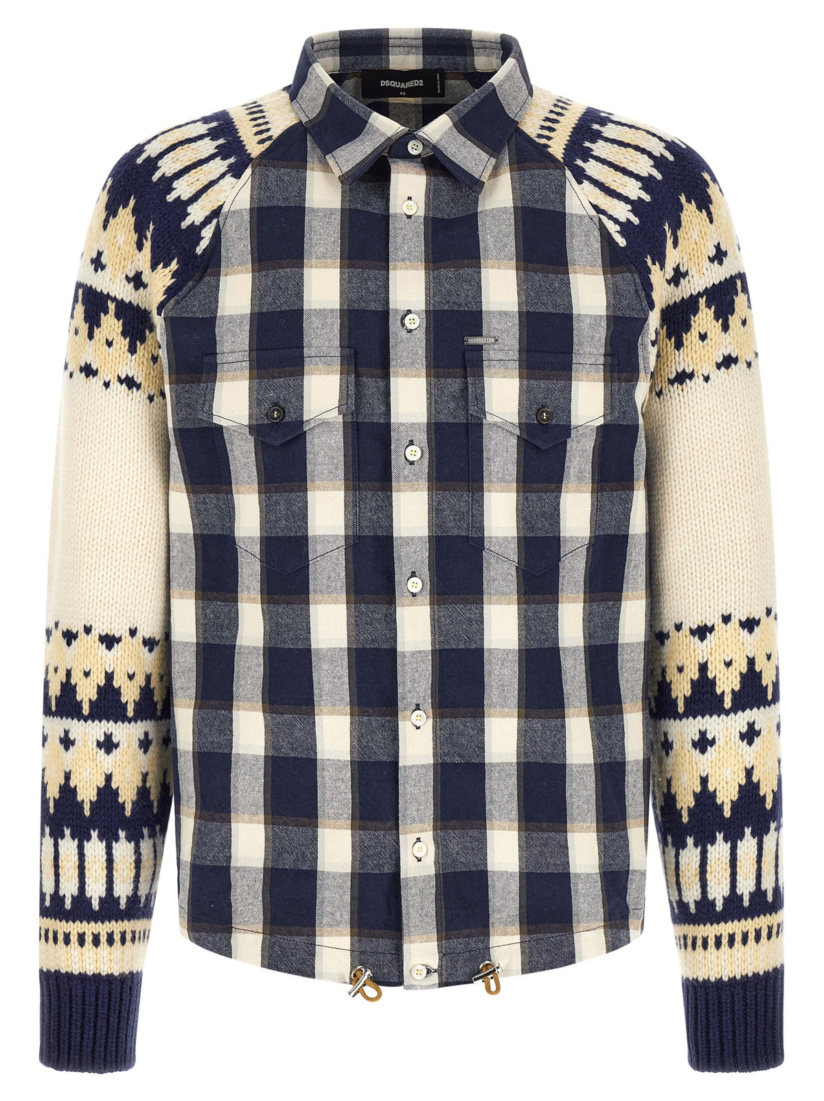 Dsquared² Multicolor Cotton Blouse