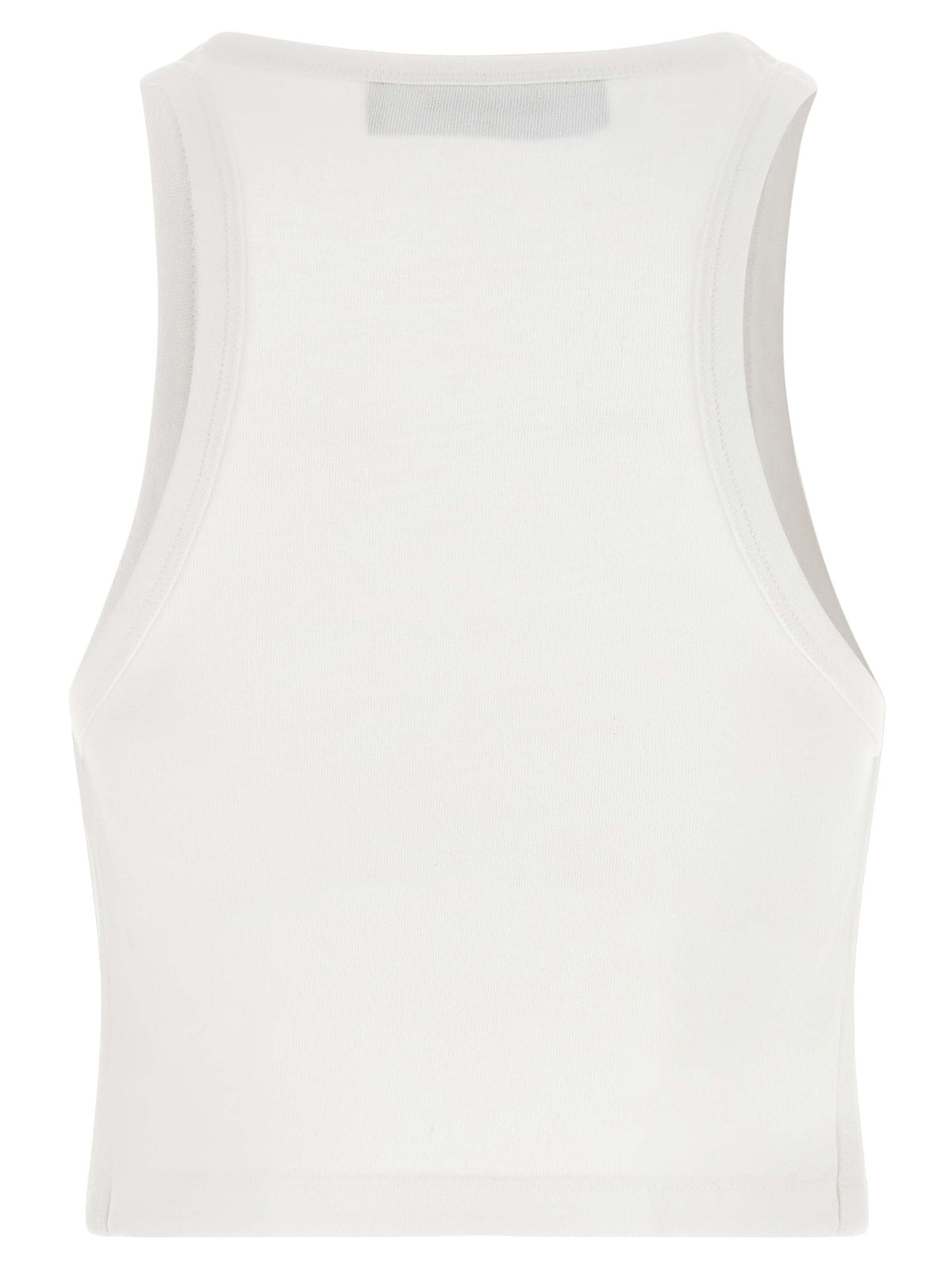 Dsquared² White Cotton Tank Tops