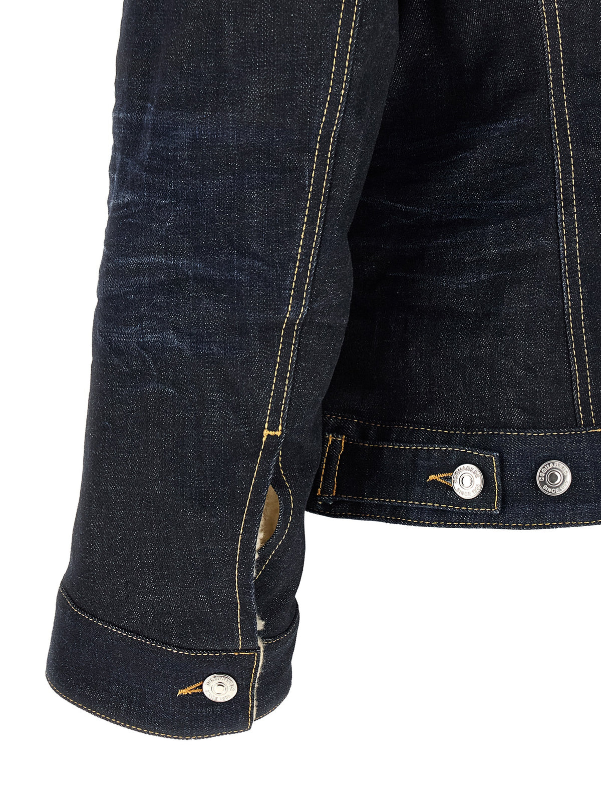 Dsquared² Blue Cotton Denim Jacket