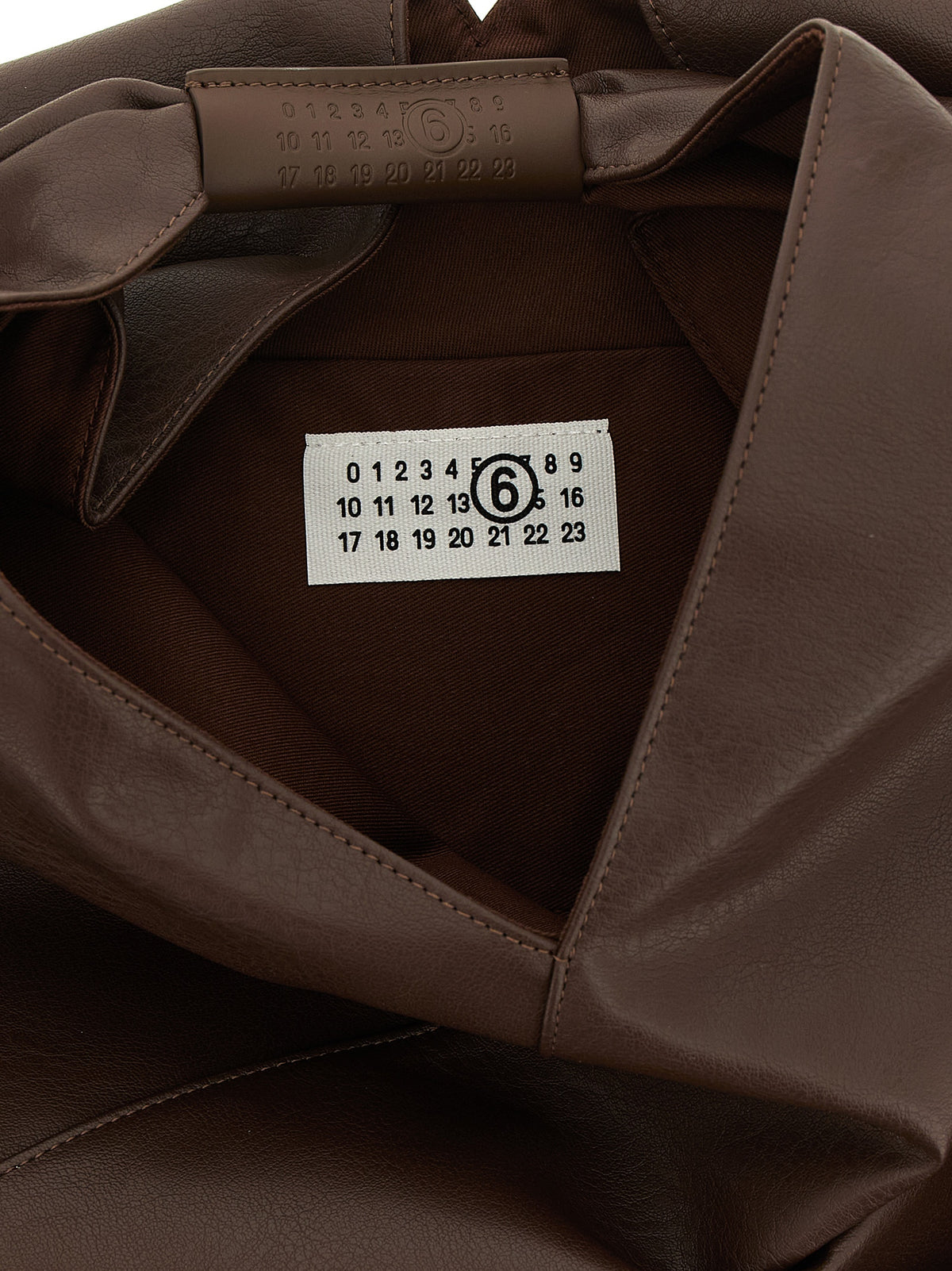 MM6 Maison Margiela Brown Polyethylene Handbag