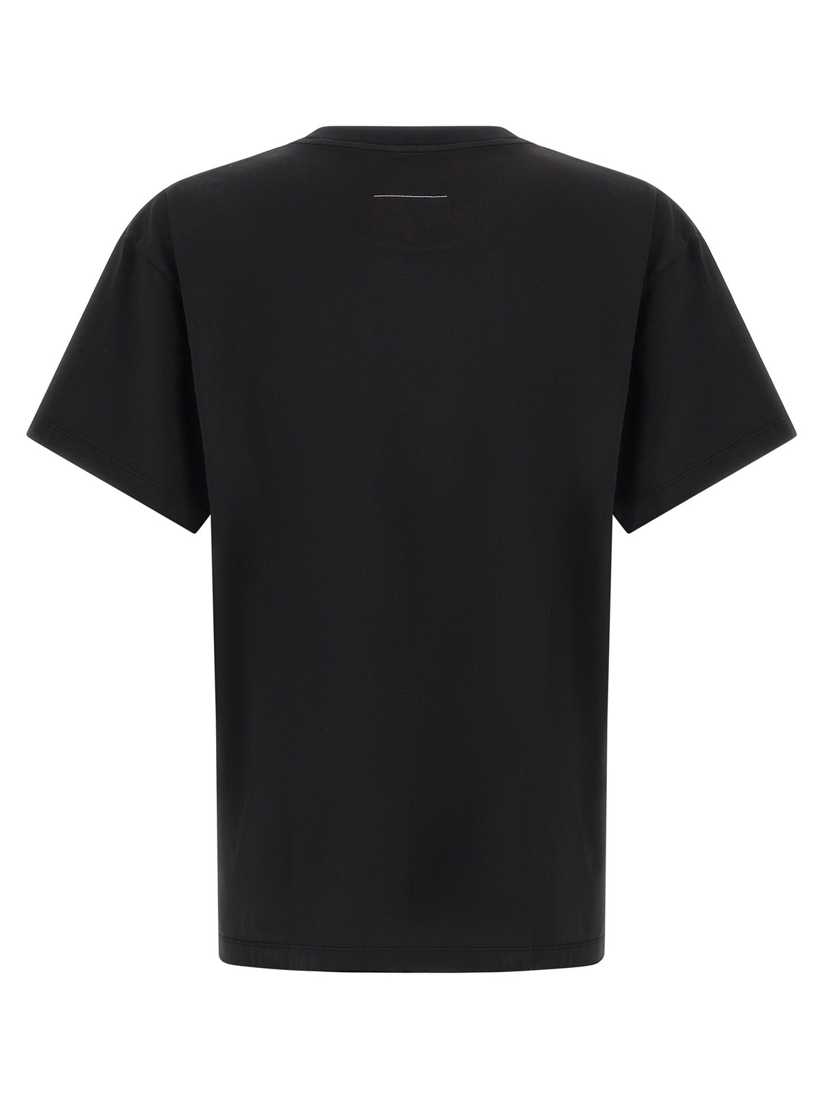 MM6 Maison Margiela Black Cotton T-Shirt