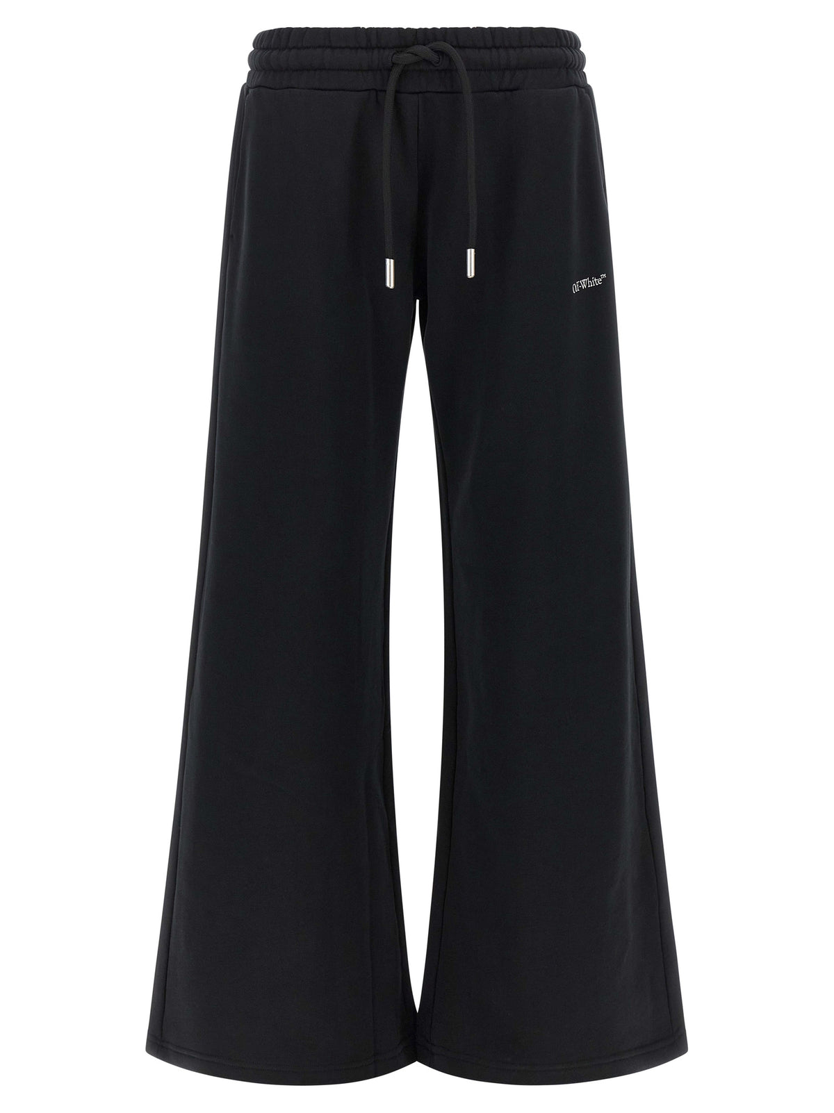 Off-White Black Cotton Joggers (Workout Pants)