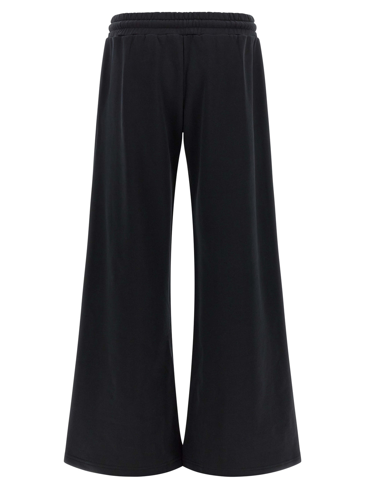 Off-White Black Cotton Joggers (Workout Pants)