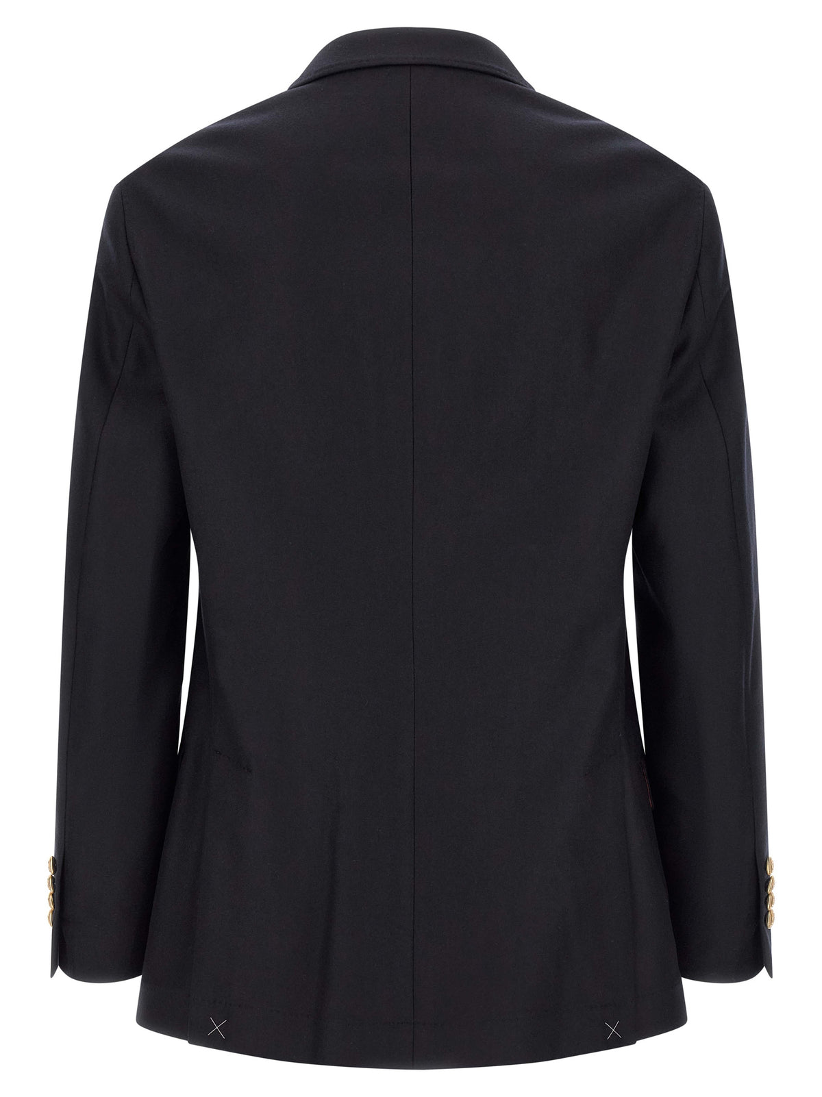 Brunello Cucinelli Blue Virgin Wool Blazer