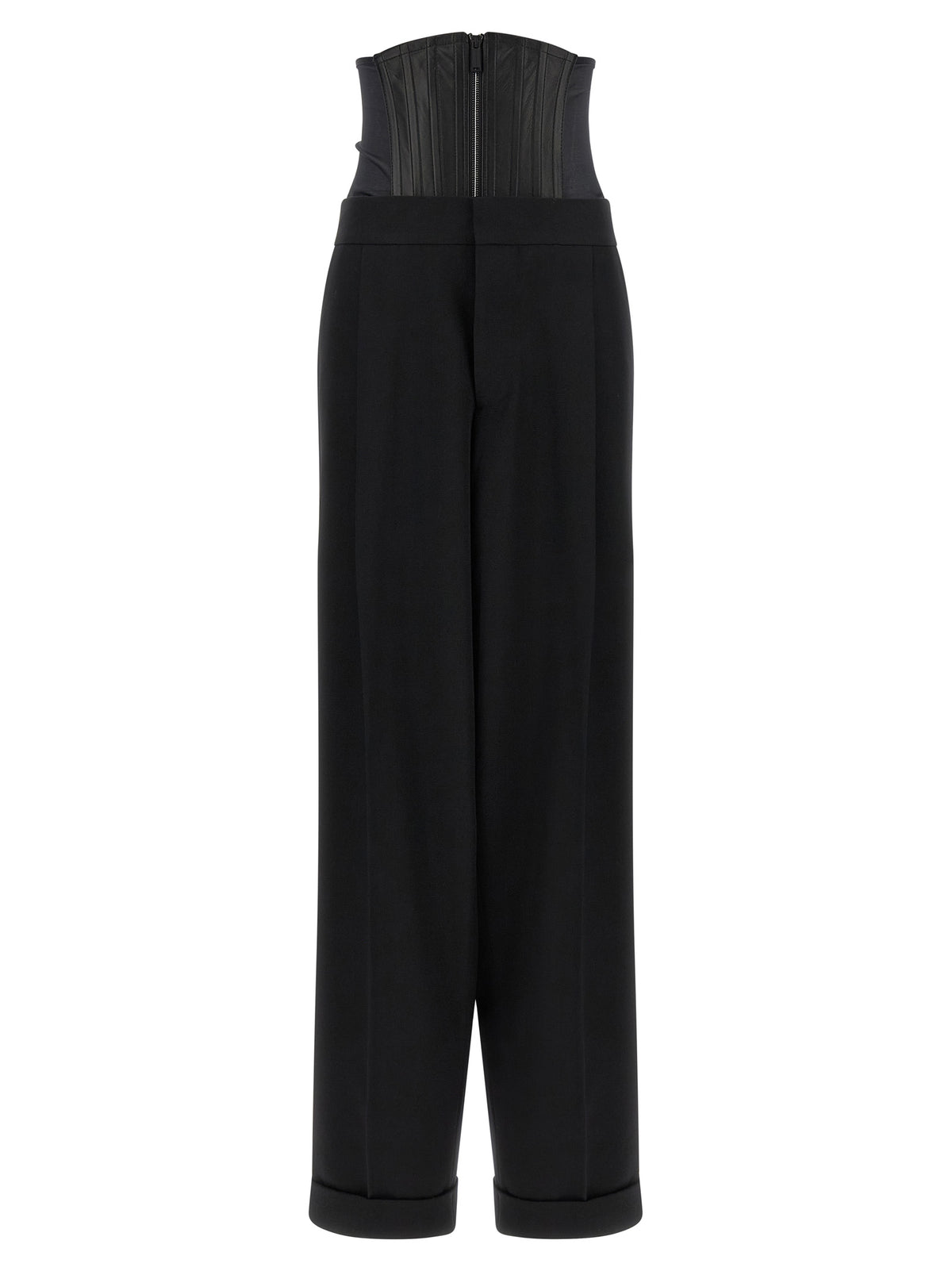 Dsquared² Black Wool Dress Pants