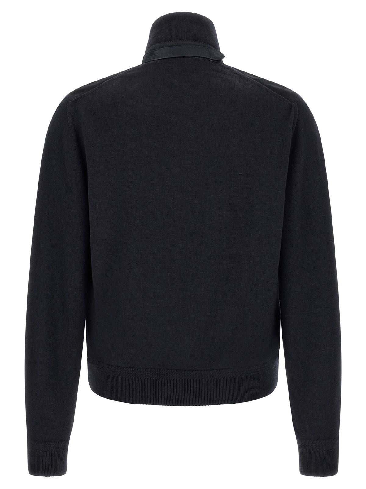 Tom Ford Blue Wool Cardigan