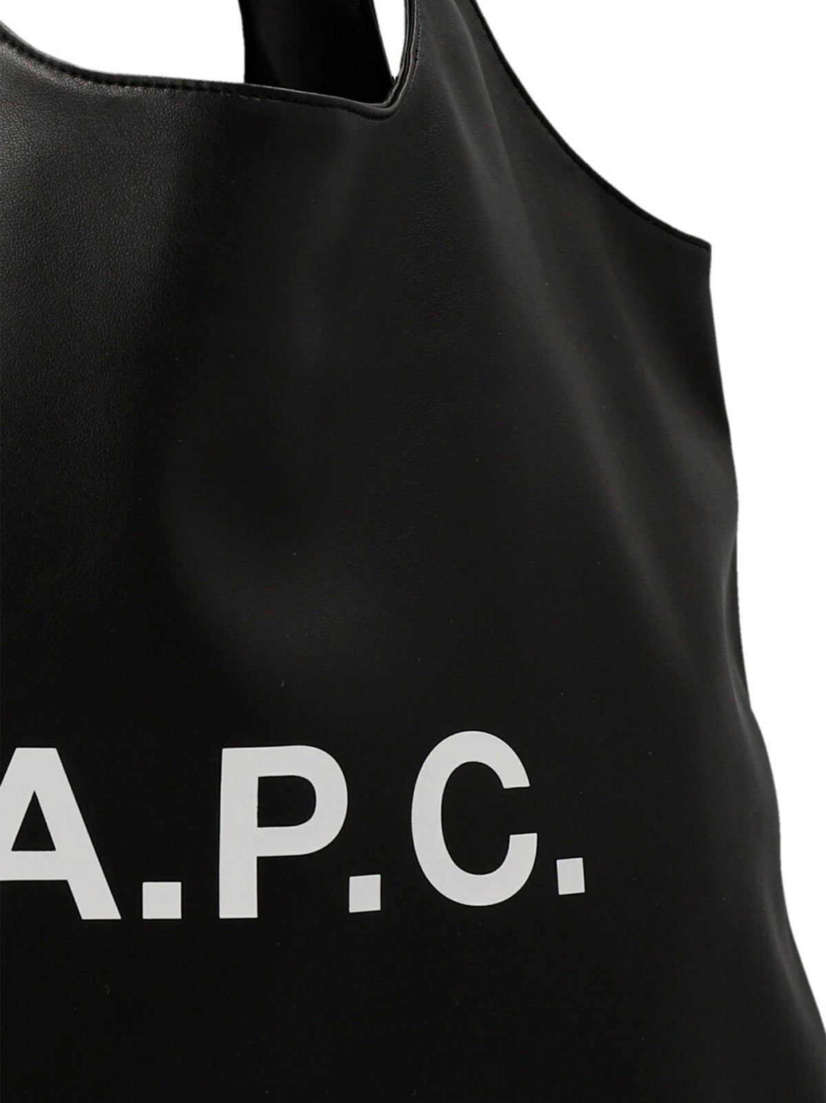 A.P.C. Black Polyethylene Tote Bag