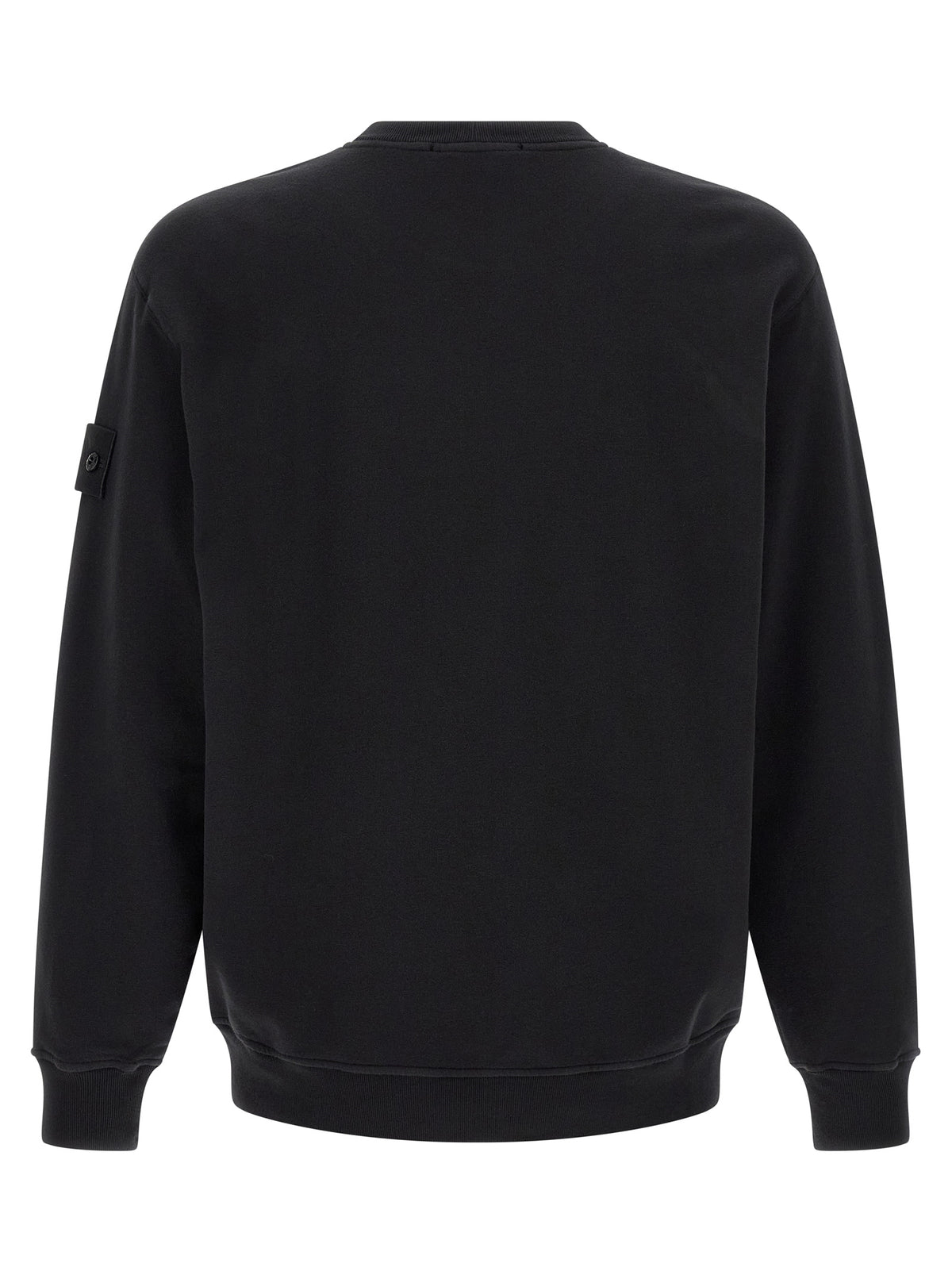 Stone Island Black Cotton Sweatshirt