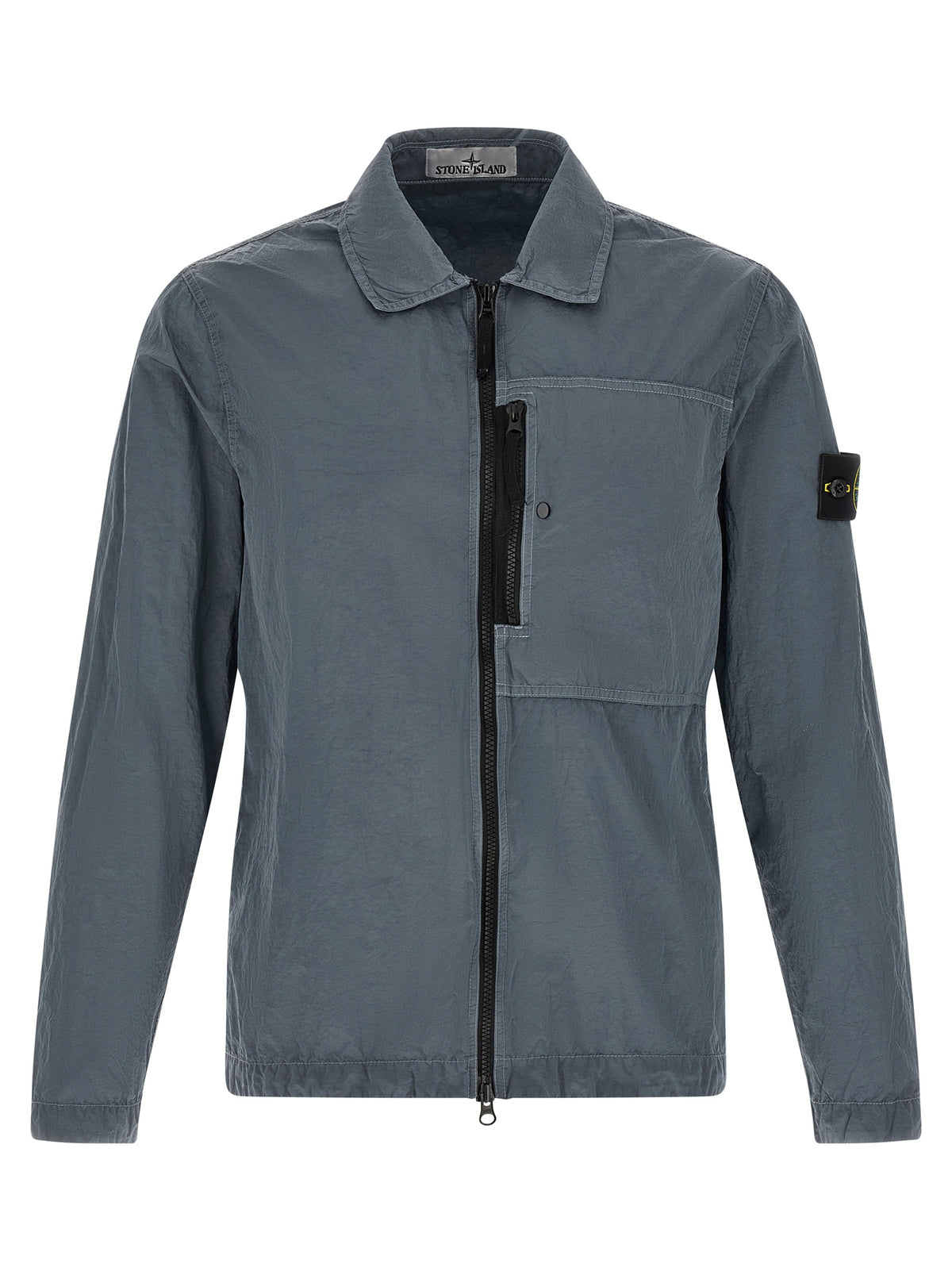 Stone Island Gray Polyamide Blouse