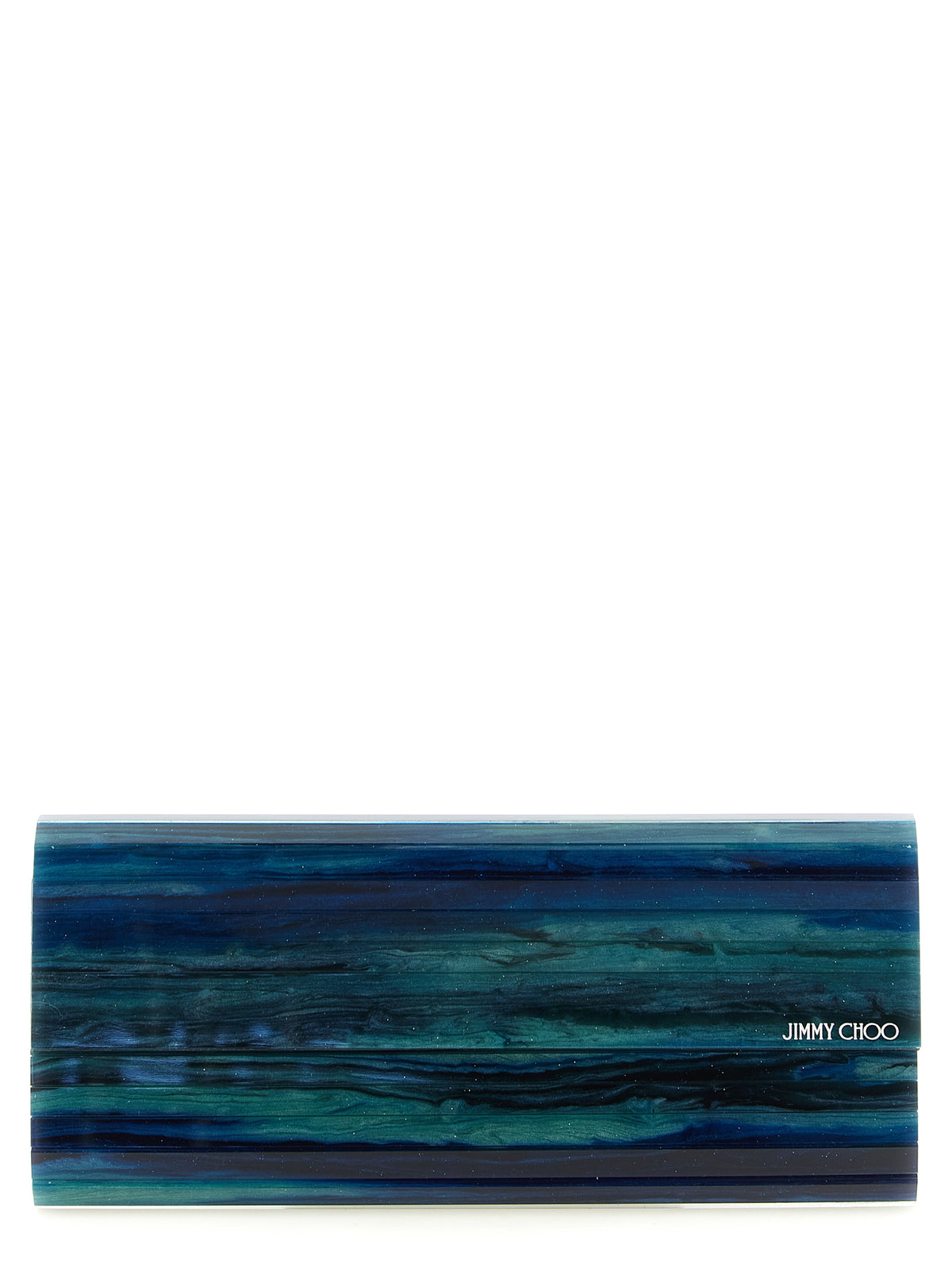 Jimmy Choo Bicolor Polyester Clutch Bag