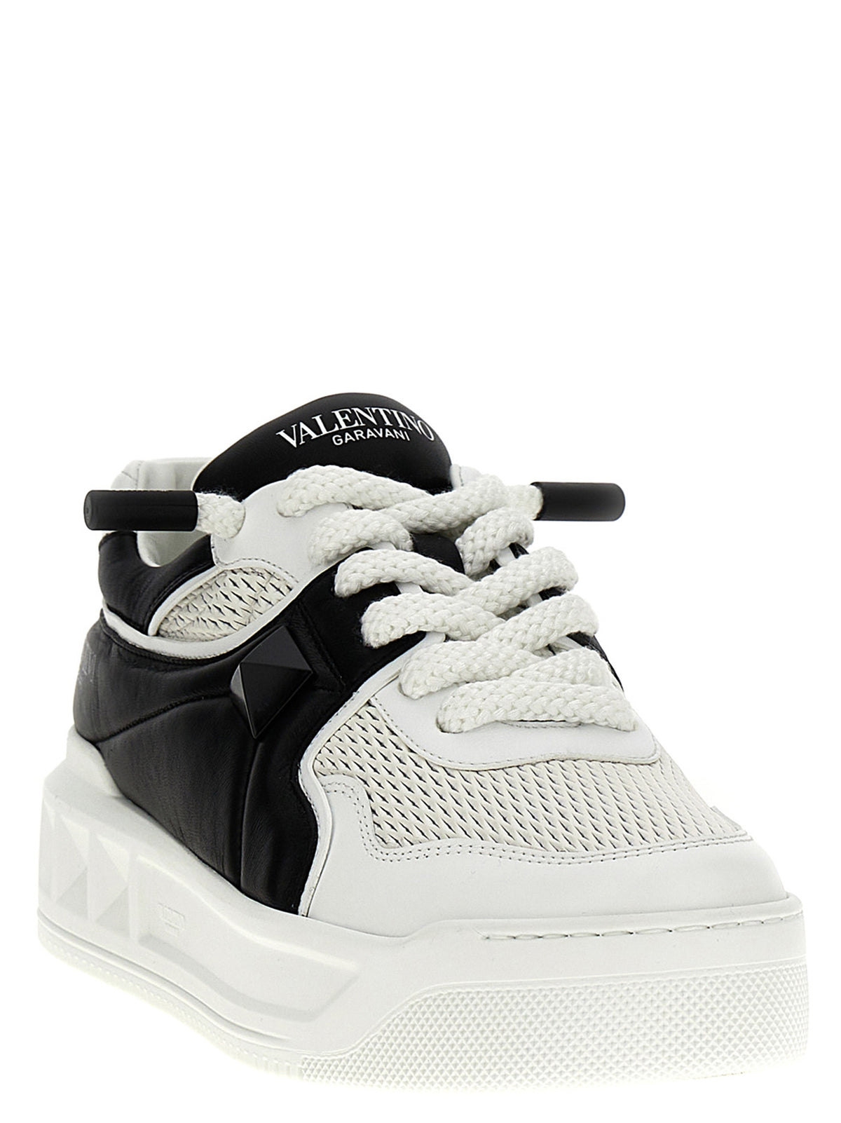 Valentino Garavani Bicolor Calfskin Chunky Sneakers