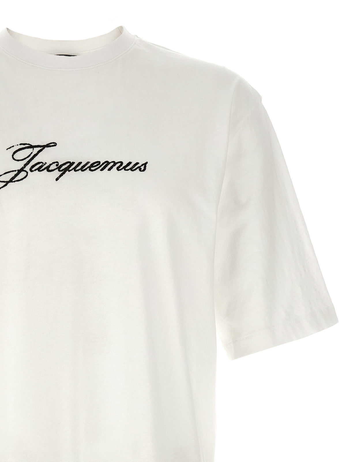 Jacquemus White Cotton T-Shirt