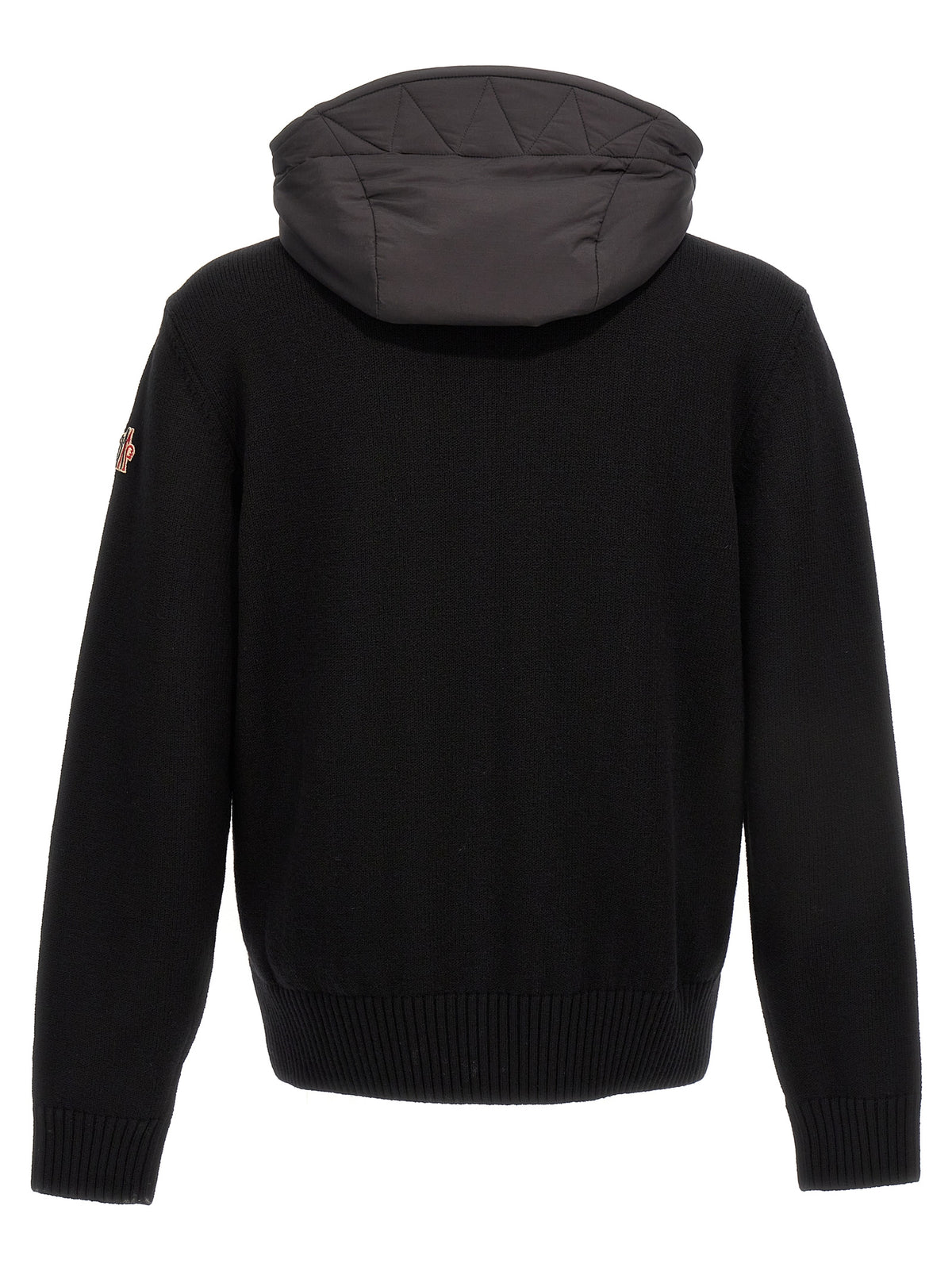 Moncler Grenoble Black Polyamide Cardigan