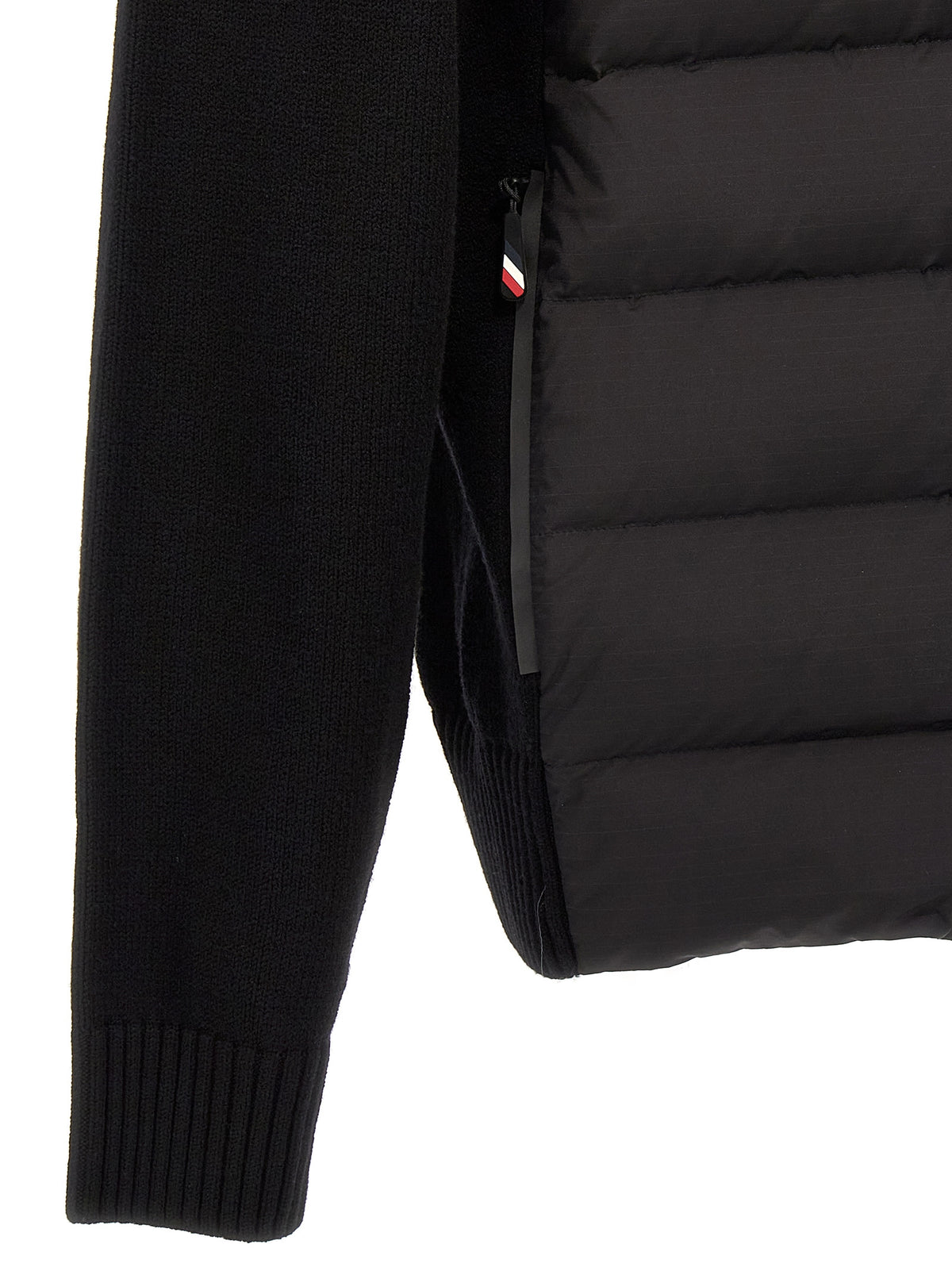 Moncler Grenoble Black Polyamide Cardigan