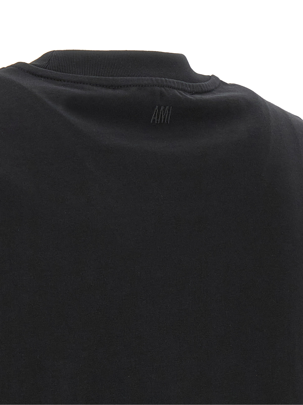 Ami Paris Bicolor Cotton T-Shirt