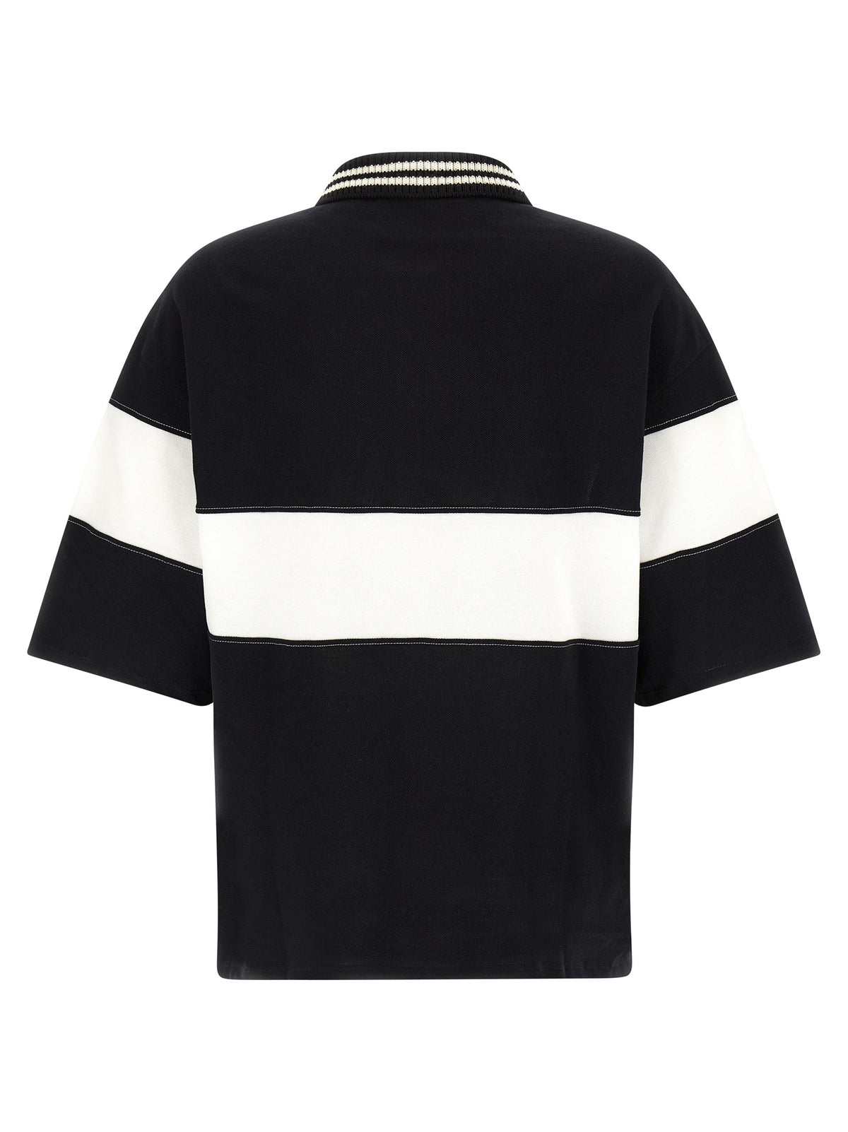 Amiri Bicolor Cotton Polo Shirt