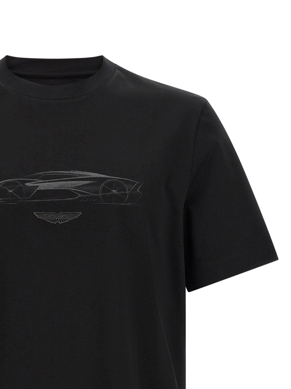 Hugo Boss Black Cotton T-Shirt