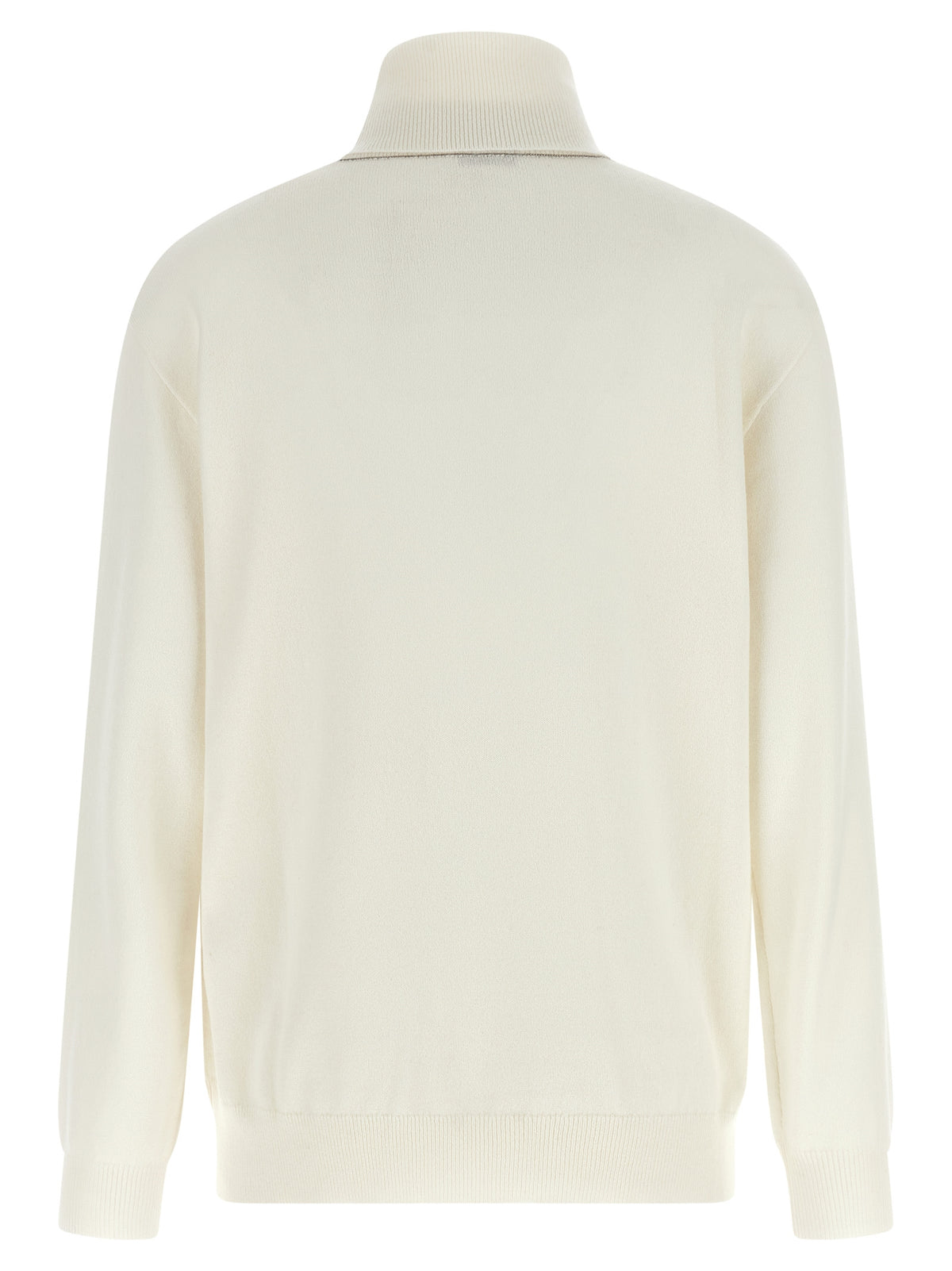 Brunello Cucinelli White Cashmere Cardigan