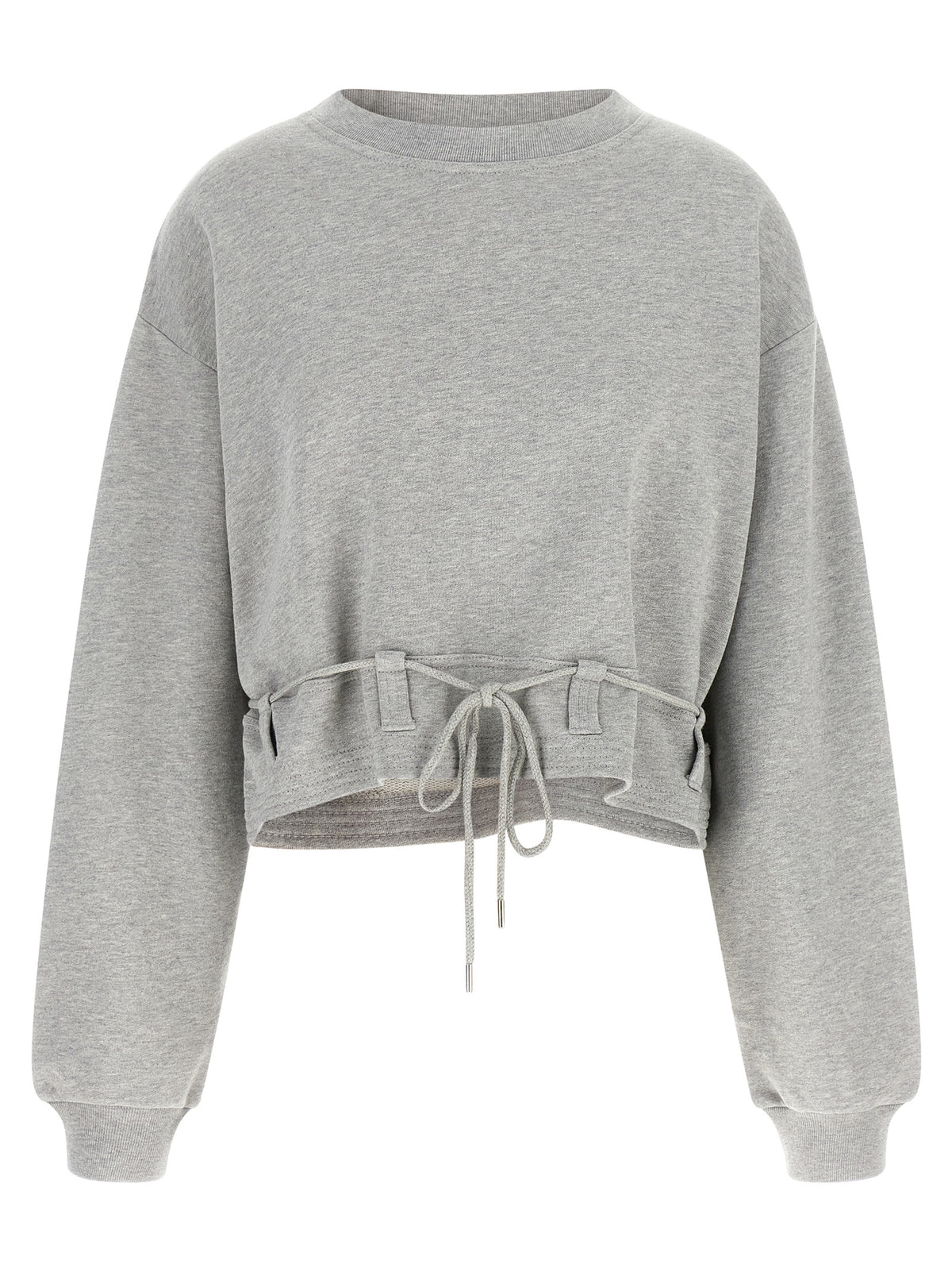 Dries Van Noten Gray Cotton Sweatshirt