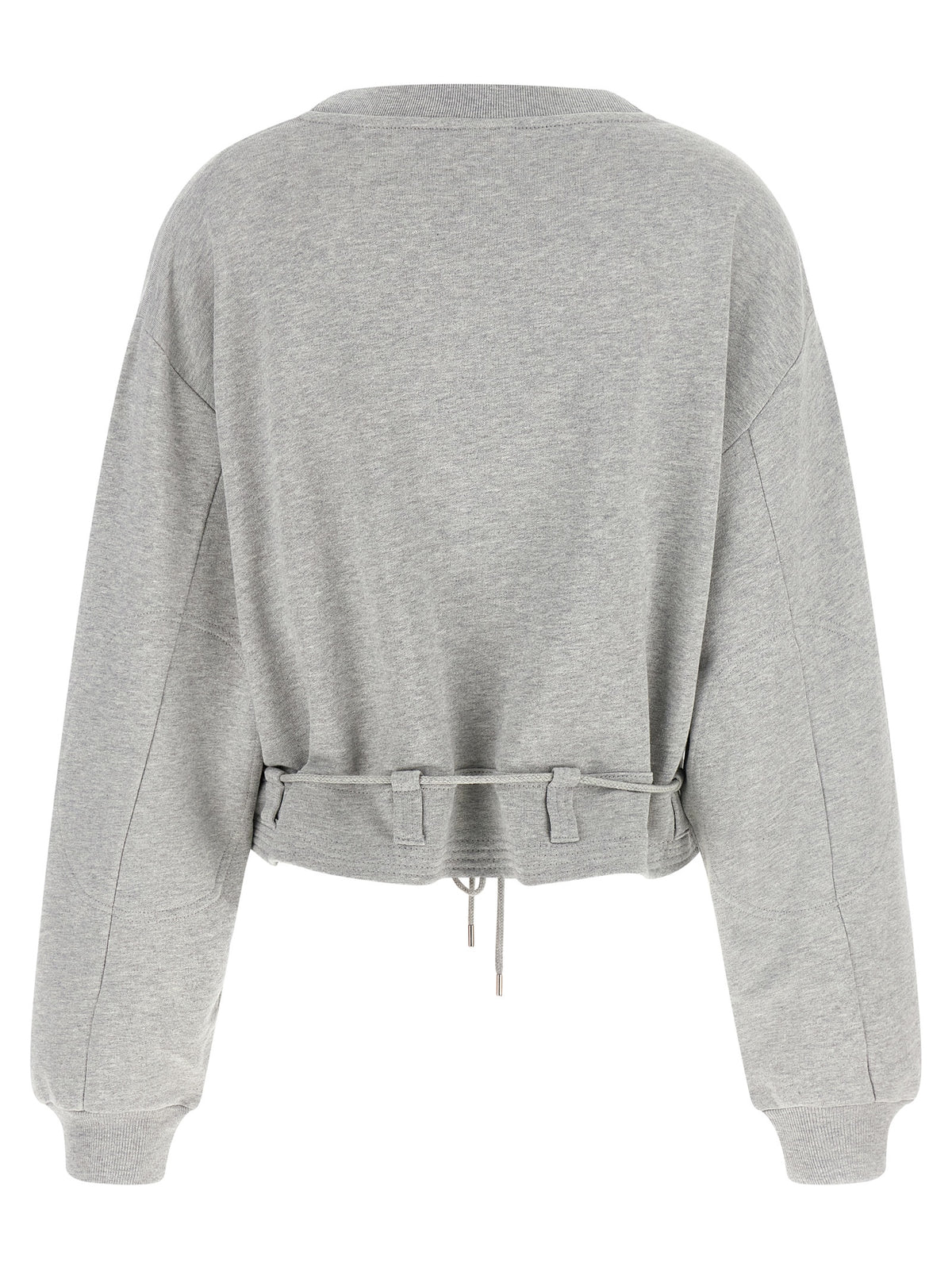 Dries Van Noten Gray Cotton Sweatshirt