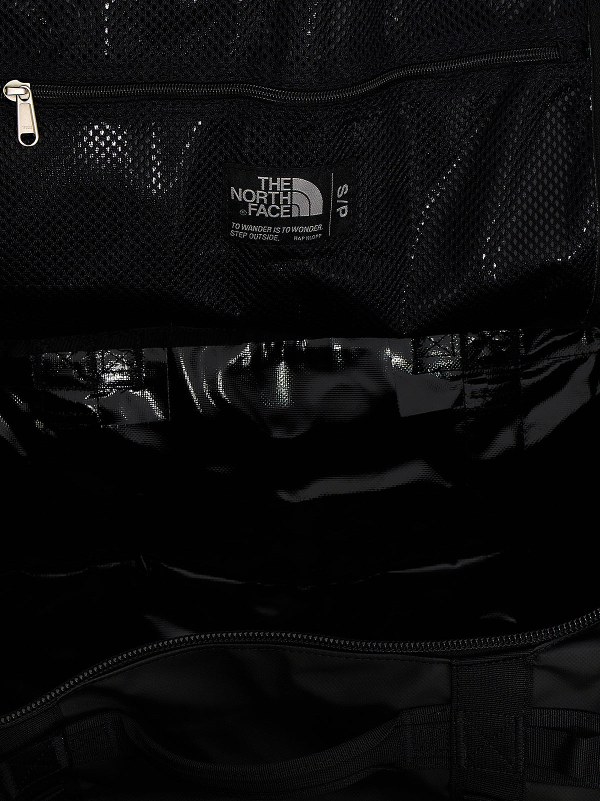 The North Face Black Recycled Polyester Backpack