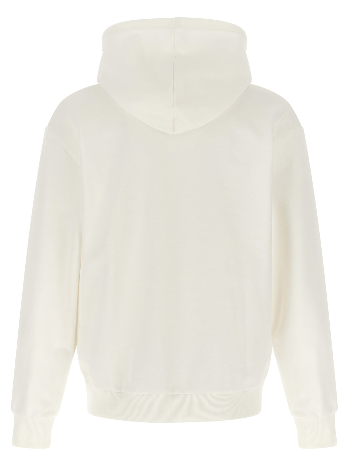 Lacoste White Cotton Sweatshirt