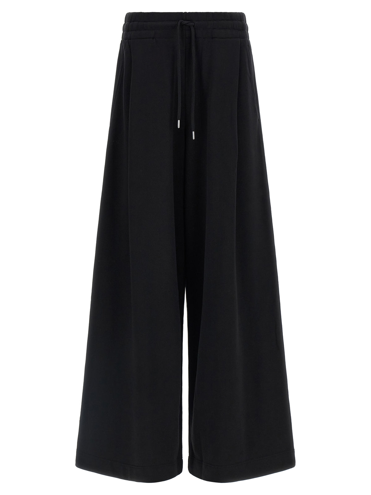 Dries Van Noten Black Cotton Athletic Pants