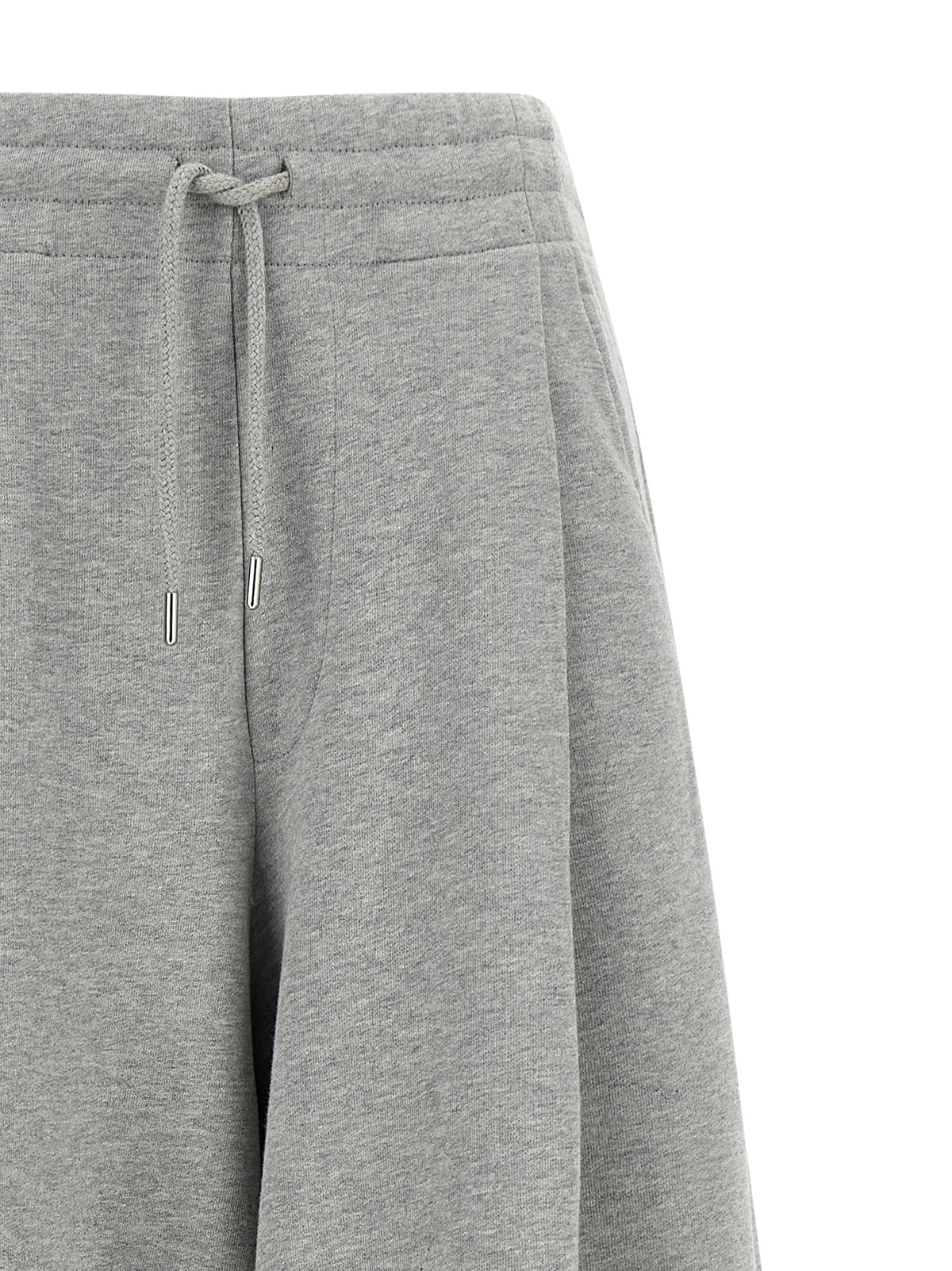 Dries Van Noten Gray Cotton Casual Pants